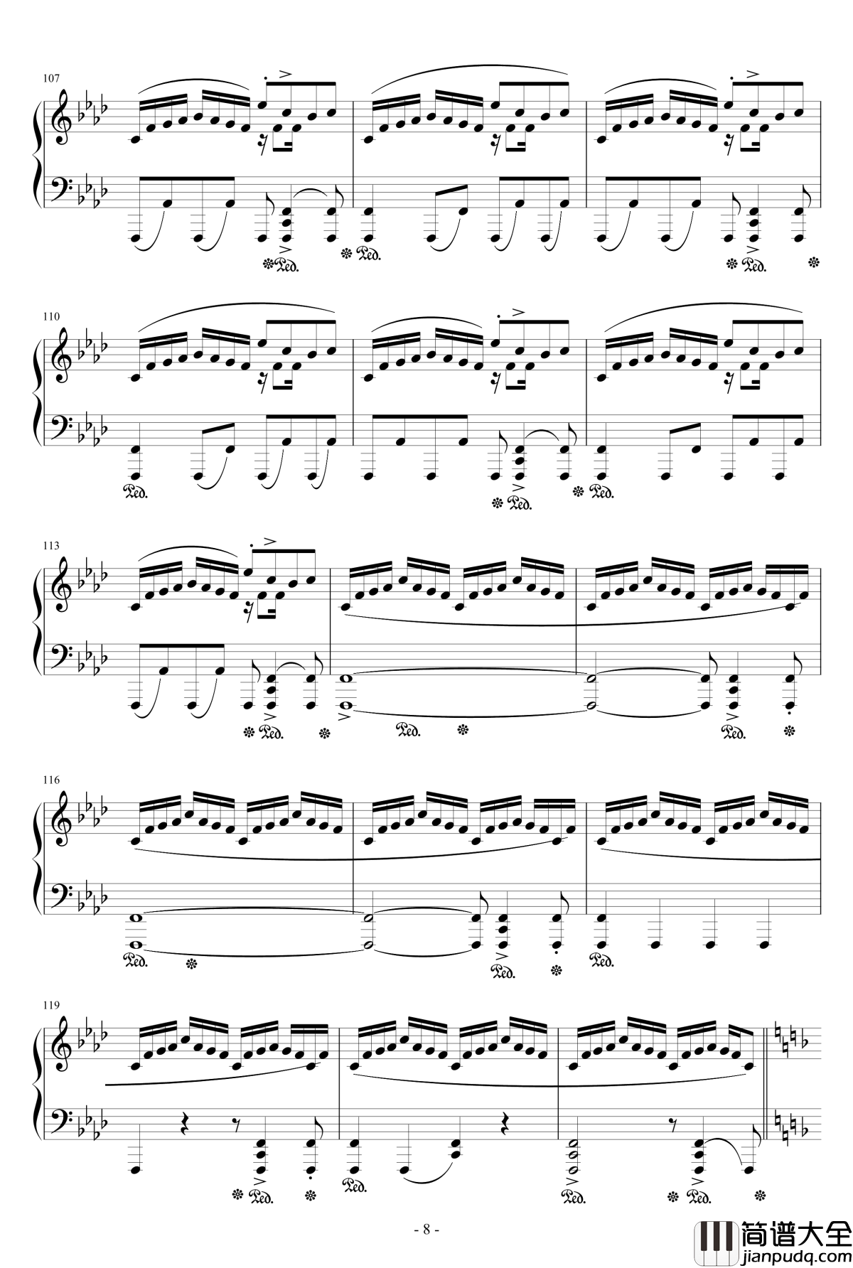 圣德传说钢琴谱_幻想游戏_雅__True_Adminisitrator_触手猴