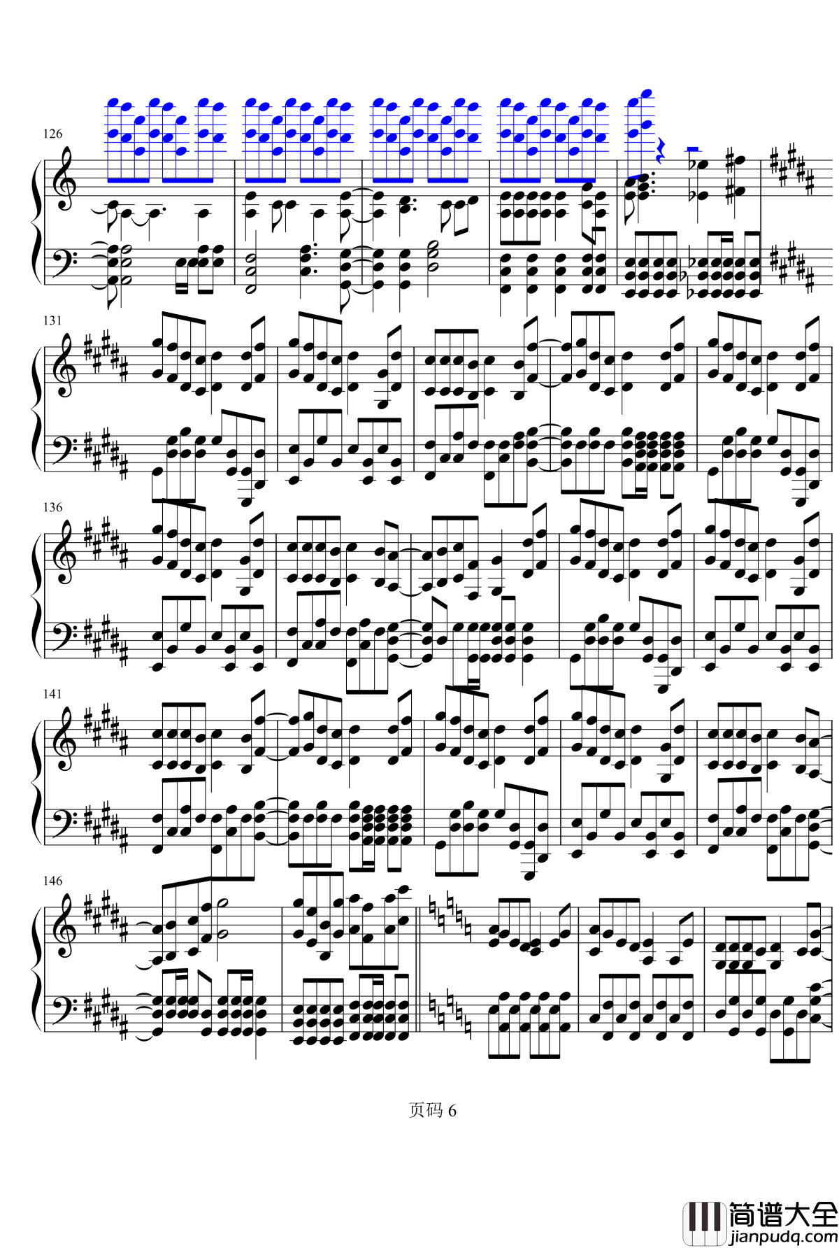 汇梦宴钢琴谱_洛天依