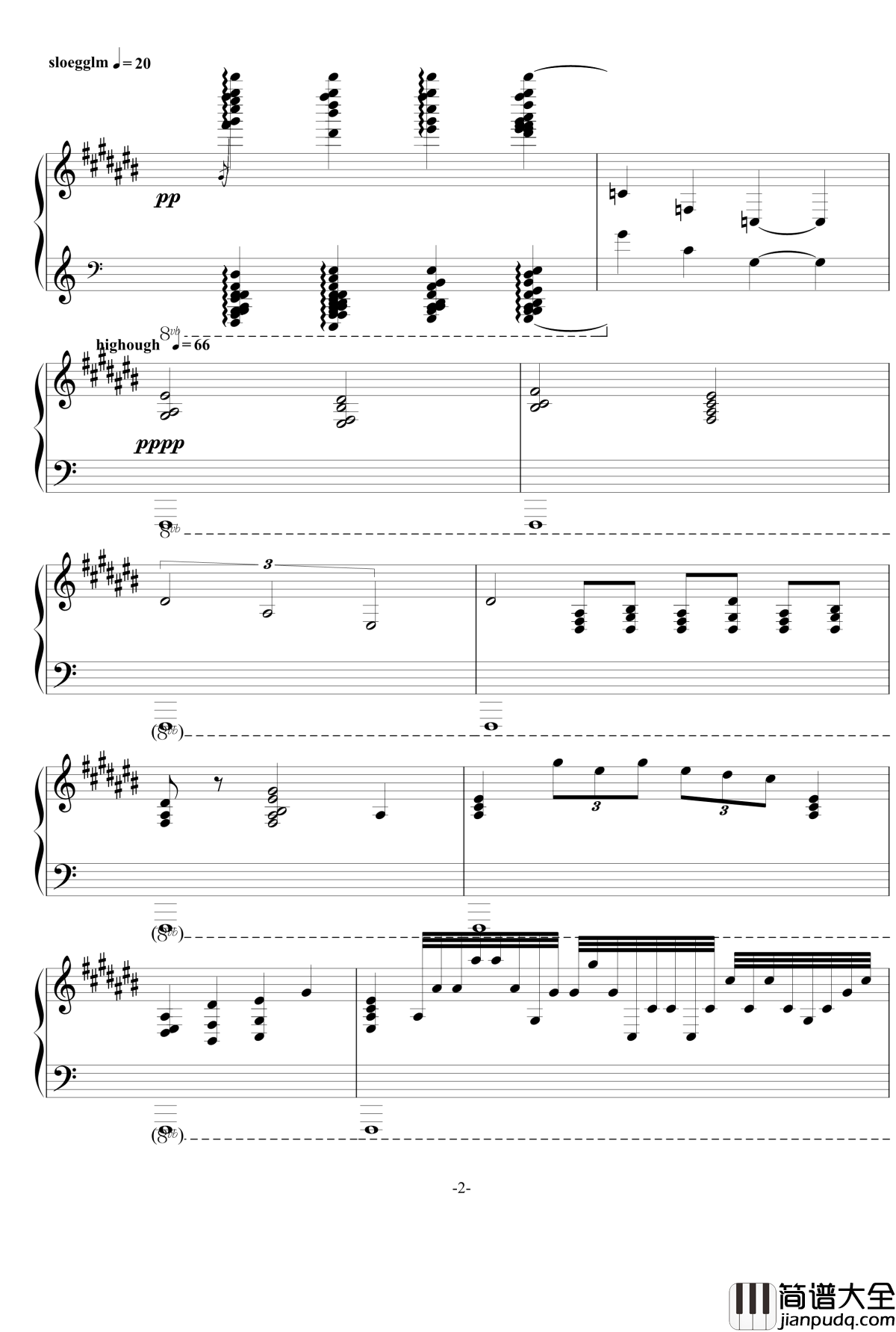 金星小曲钢琴谱_金星先生