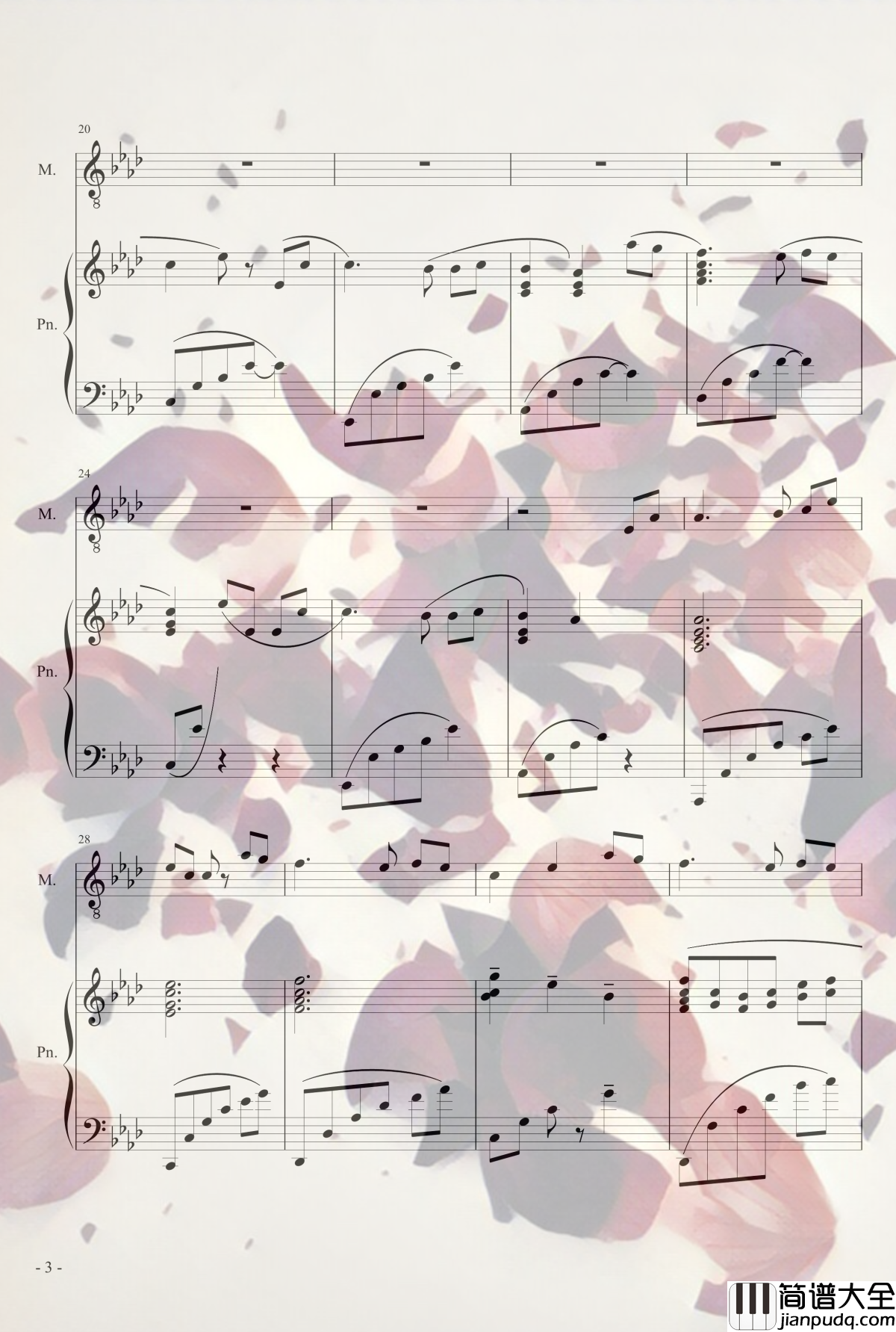 STAR钢琴谱_初音English_冰Go