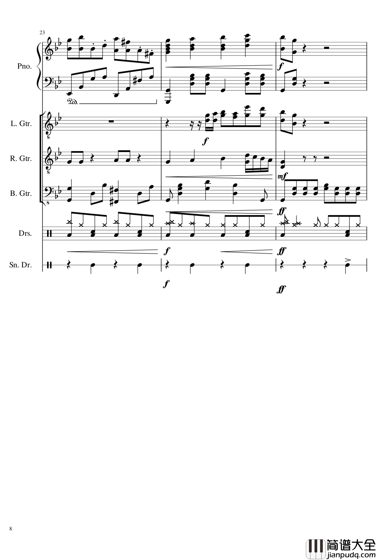 Nod_Nod钢琴谱_狂音§