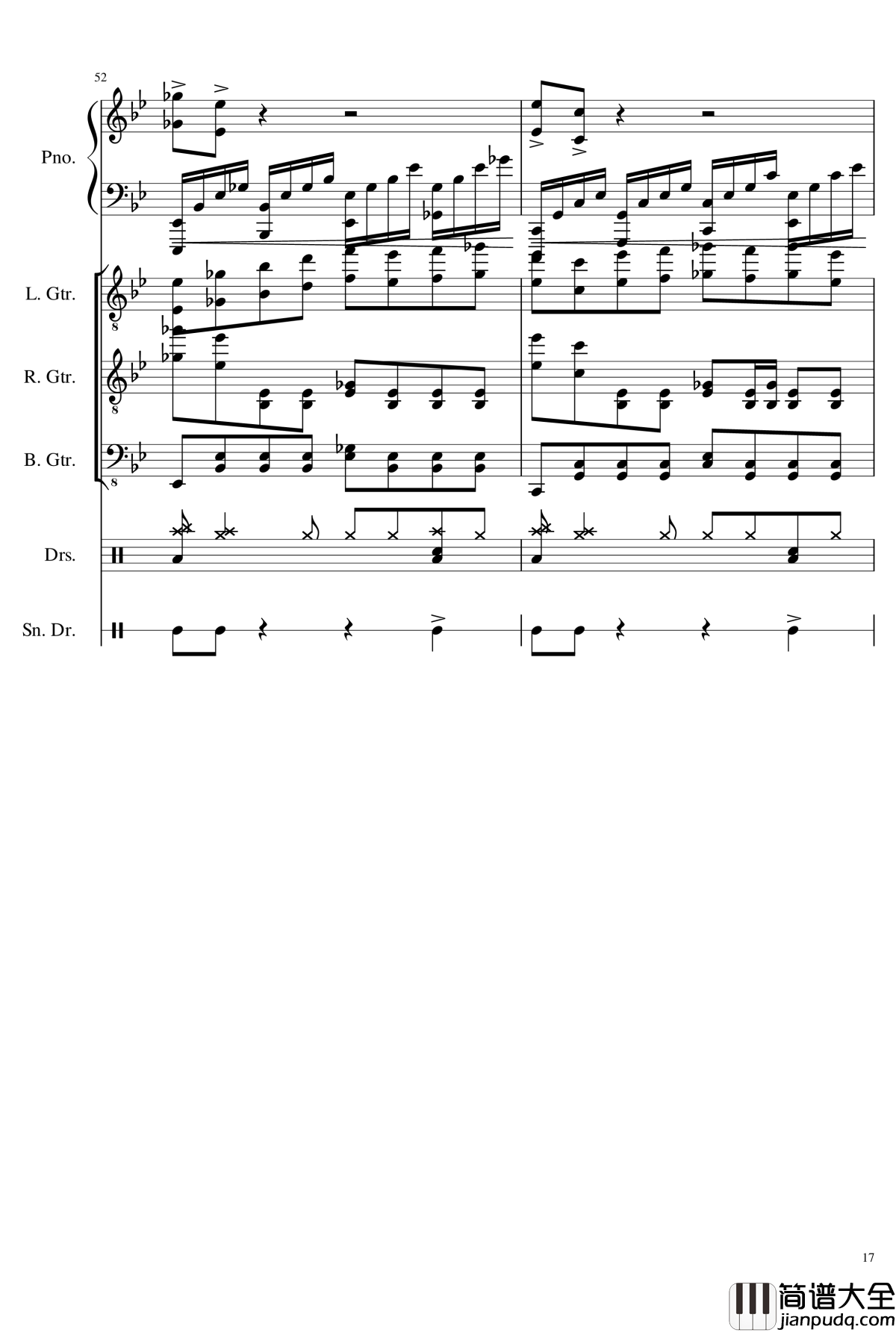 Nod_Nod钢琴谱_狂音§