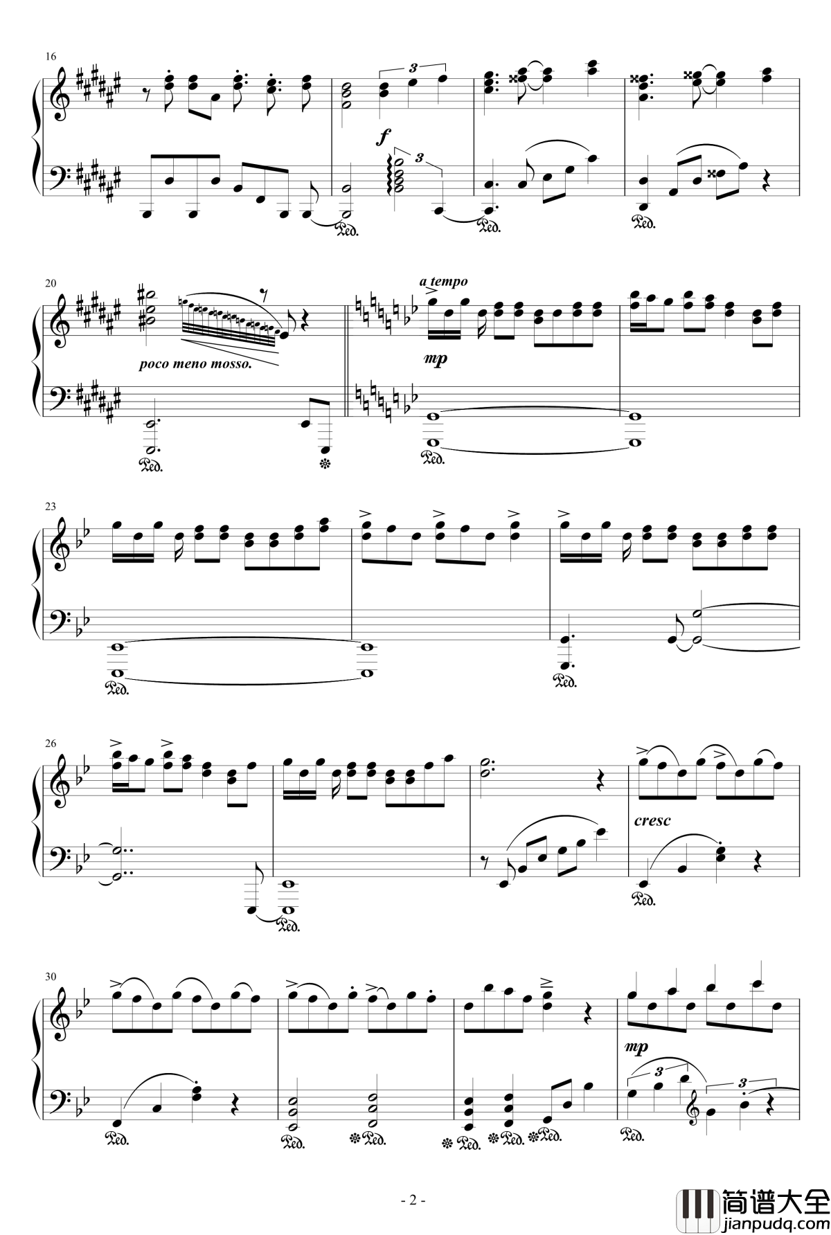 魔法少女達の百年祭钢琴谱_幻想游戏_雅__触手猴