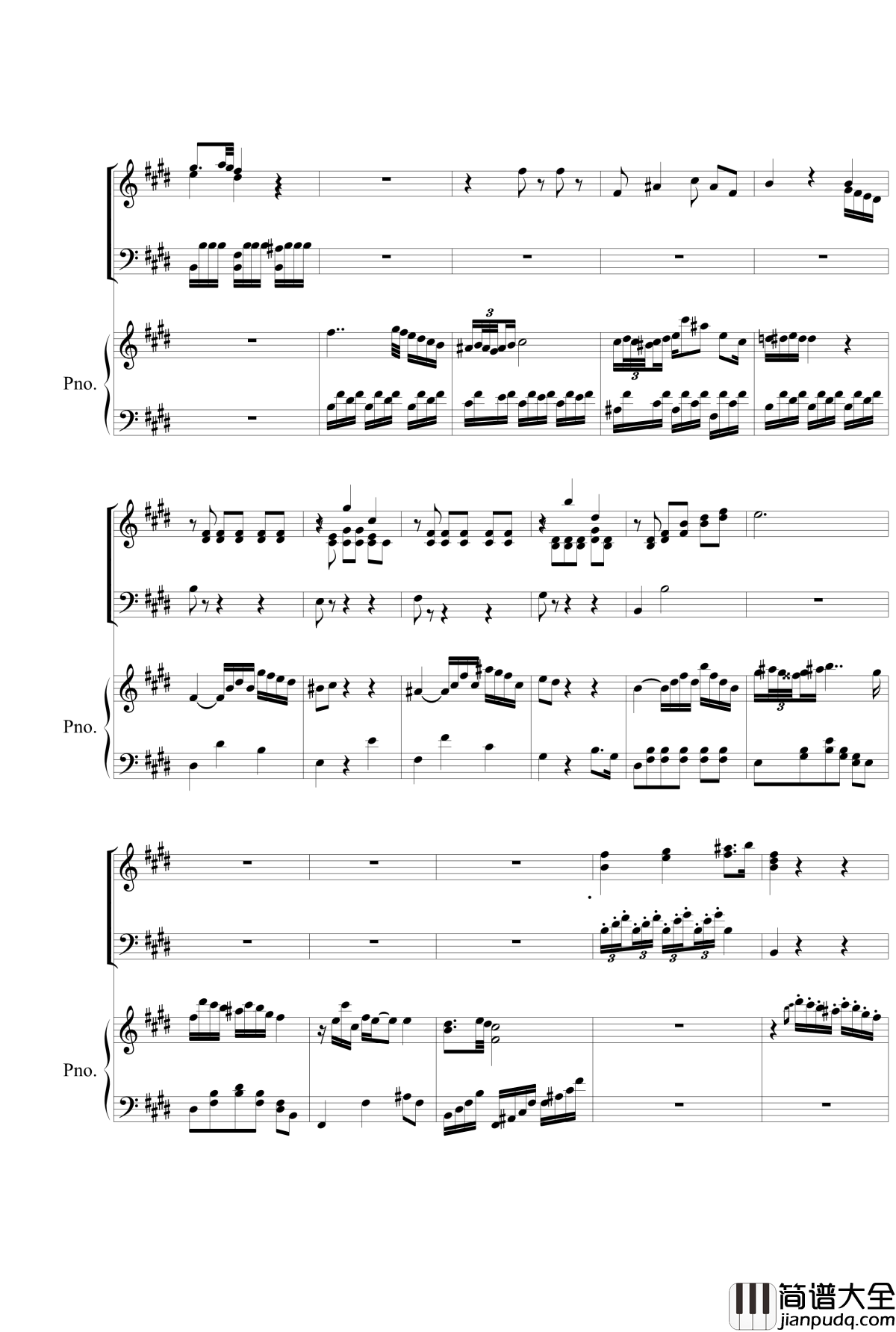 Piano_Concerto_No.2_钢琴谱_mov.2_nzh1934