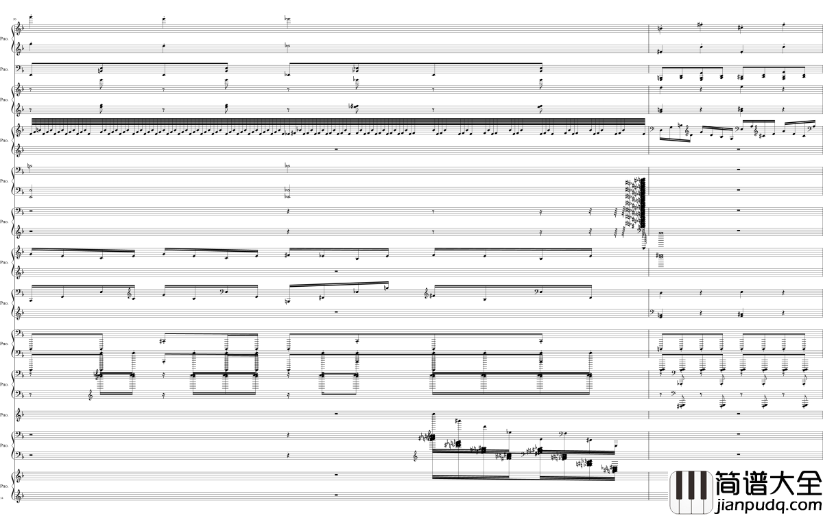 U.N._Owen_was_Her?钢琴谱_黑化