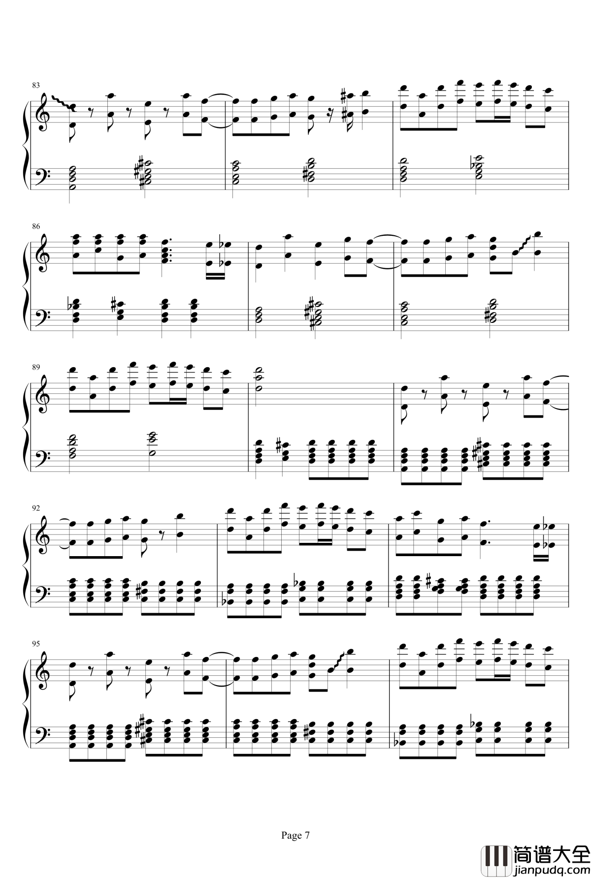 死亡华尔兹钢琴谱_已改进：人类完整版_触手猴