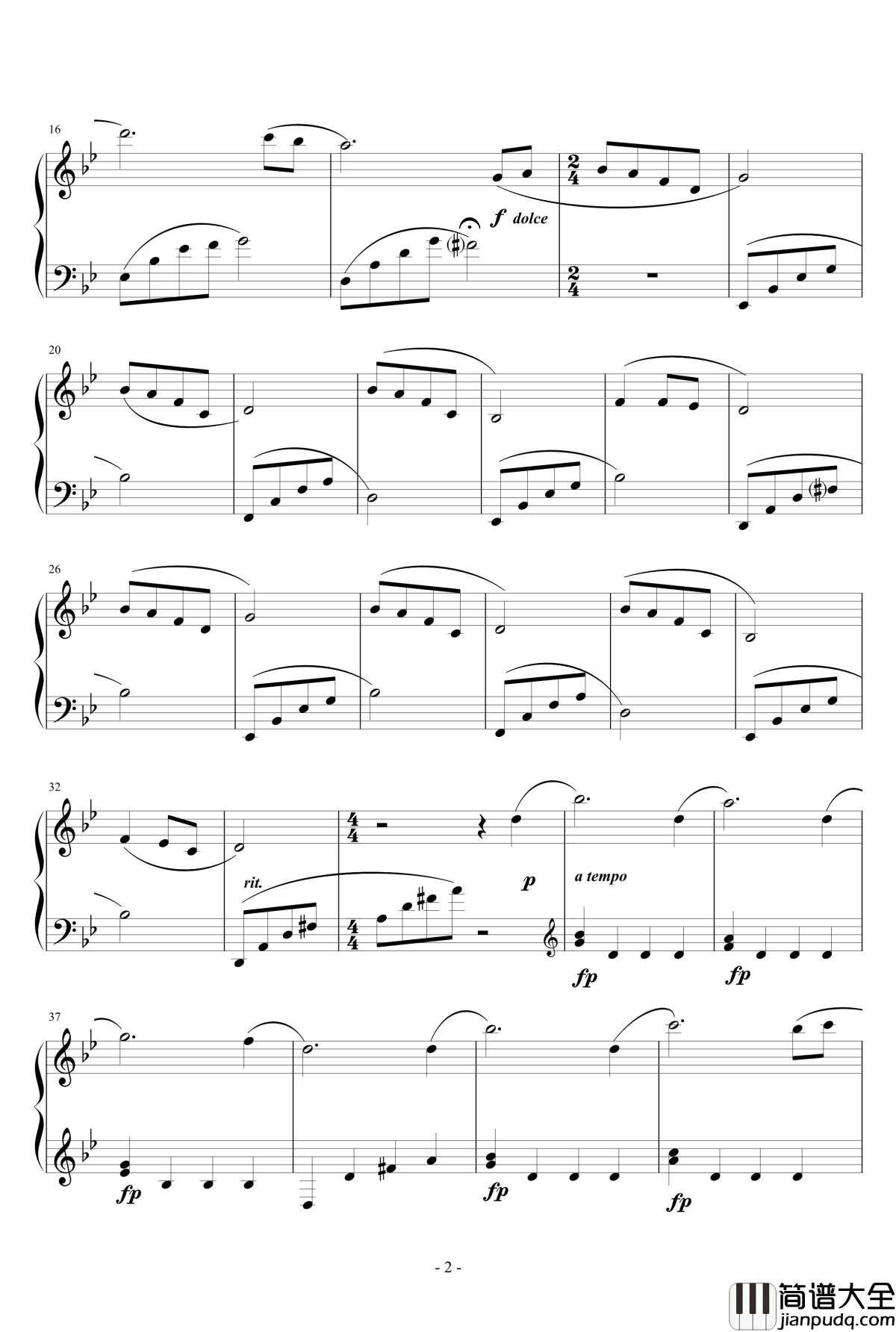 纯白世界钢琴谱_枫桦