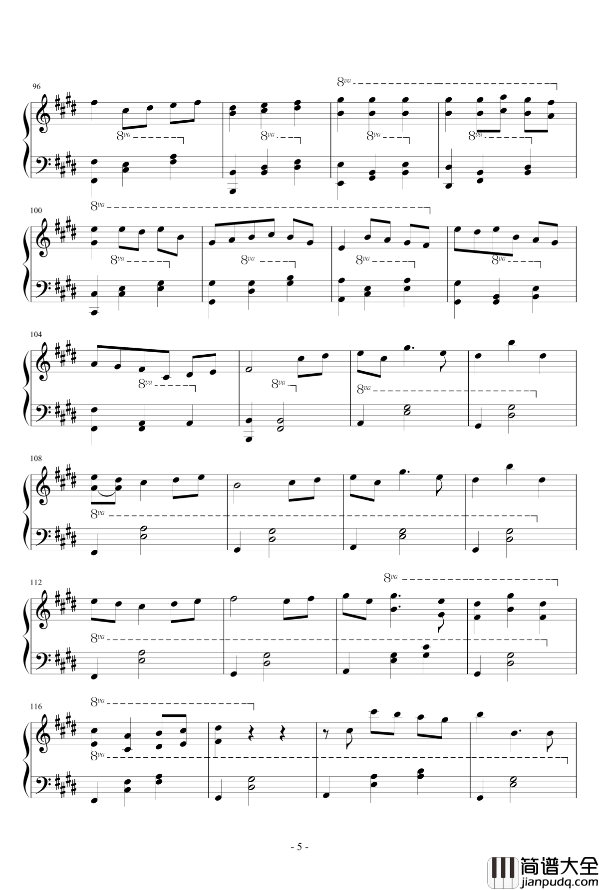 いつも何度でも钢琴谱_広橋真紀子_千与千寻