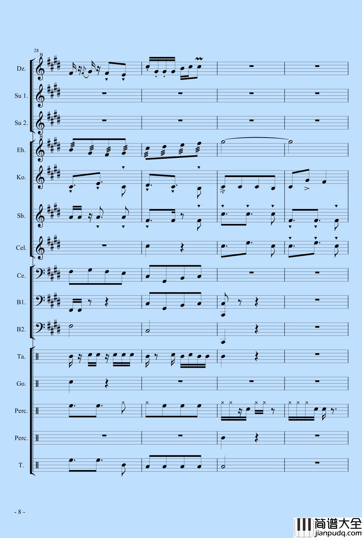 _Shape_of_you钢琴谱_民乐_Ed_Sheeran