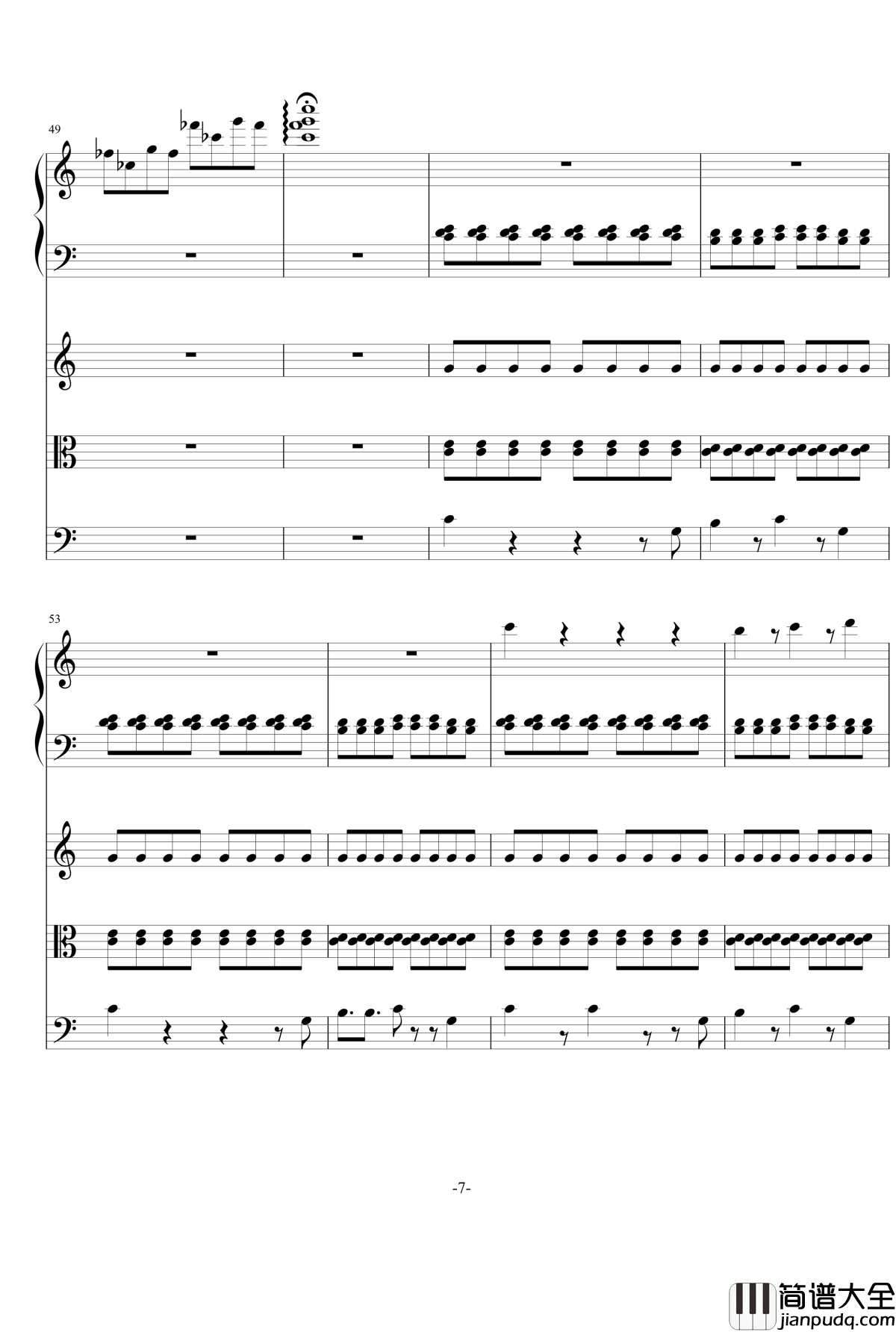 Ready_for_your_love钢琴谱菅野佑悟_C调