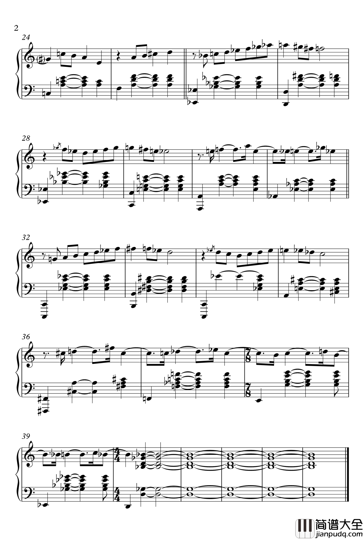 Every_27_years钢琴谱__电影IT_Benjamin