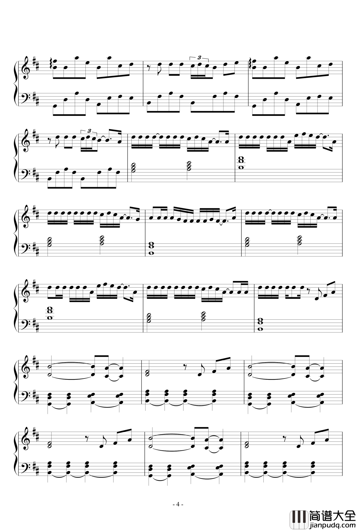 病名为爱钢琴谱_病名は愛だった