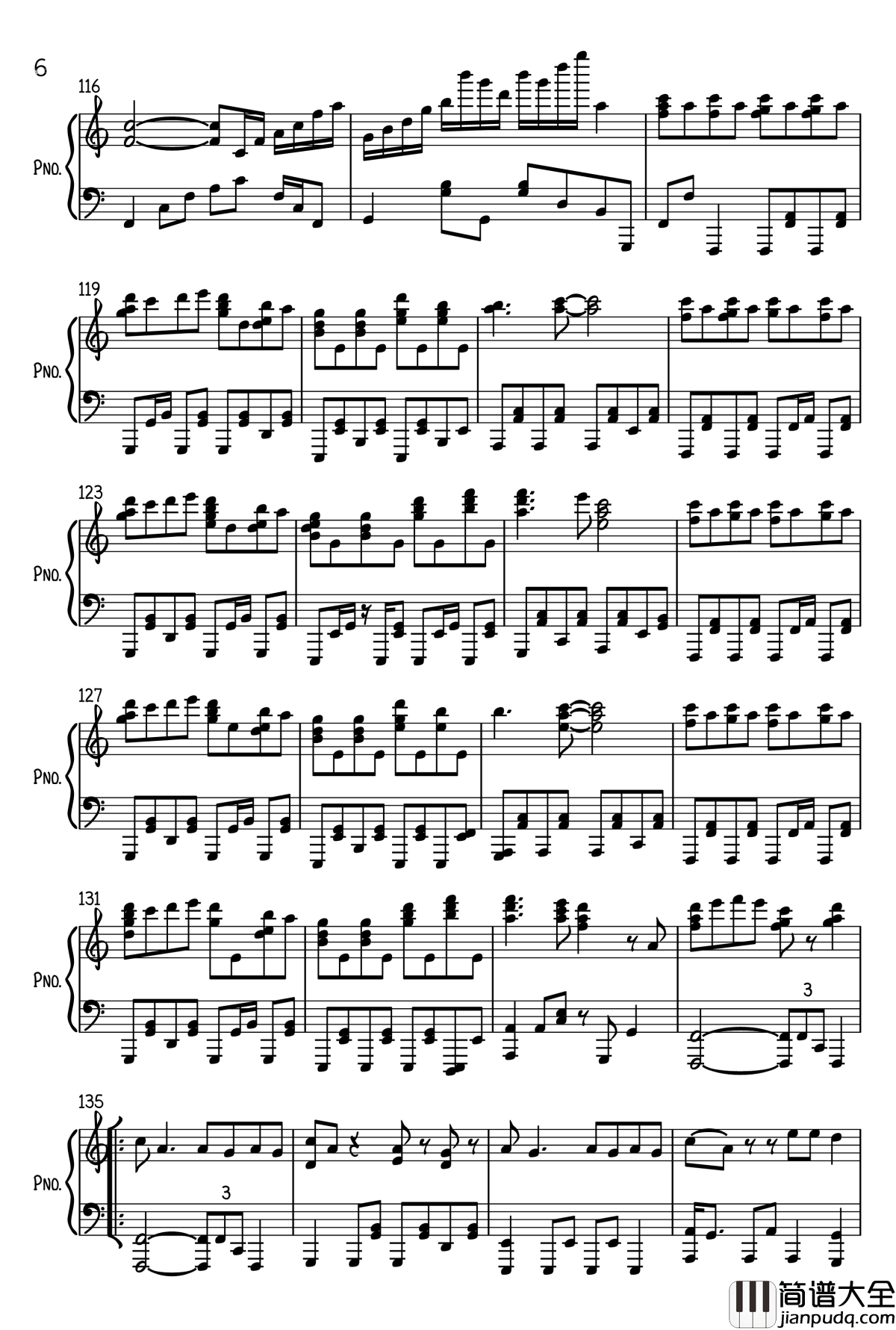 すーぱーぬこわーるど钢琴谱_超级喵世界