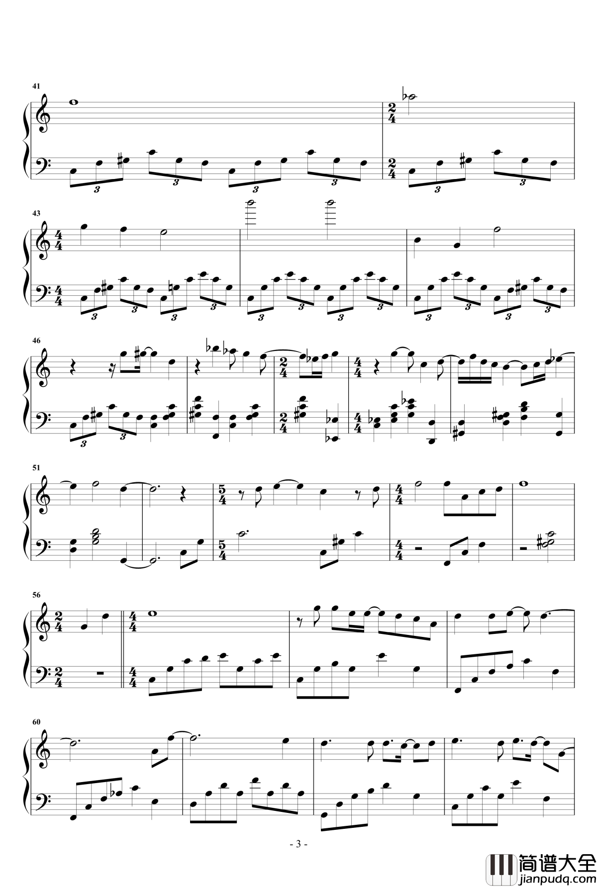 一秒时光钢琴谱_林采欣