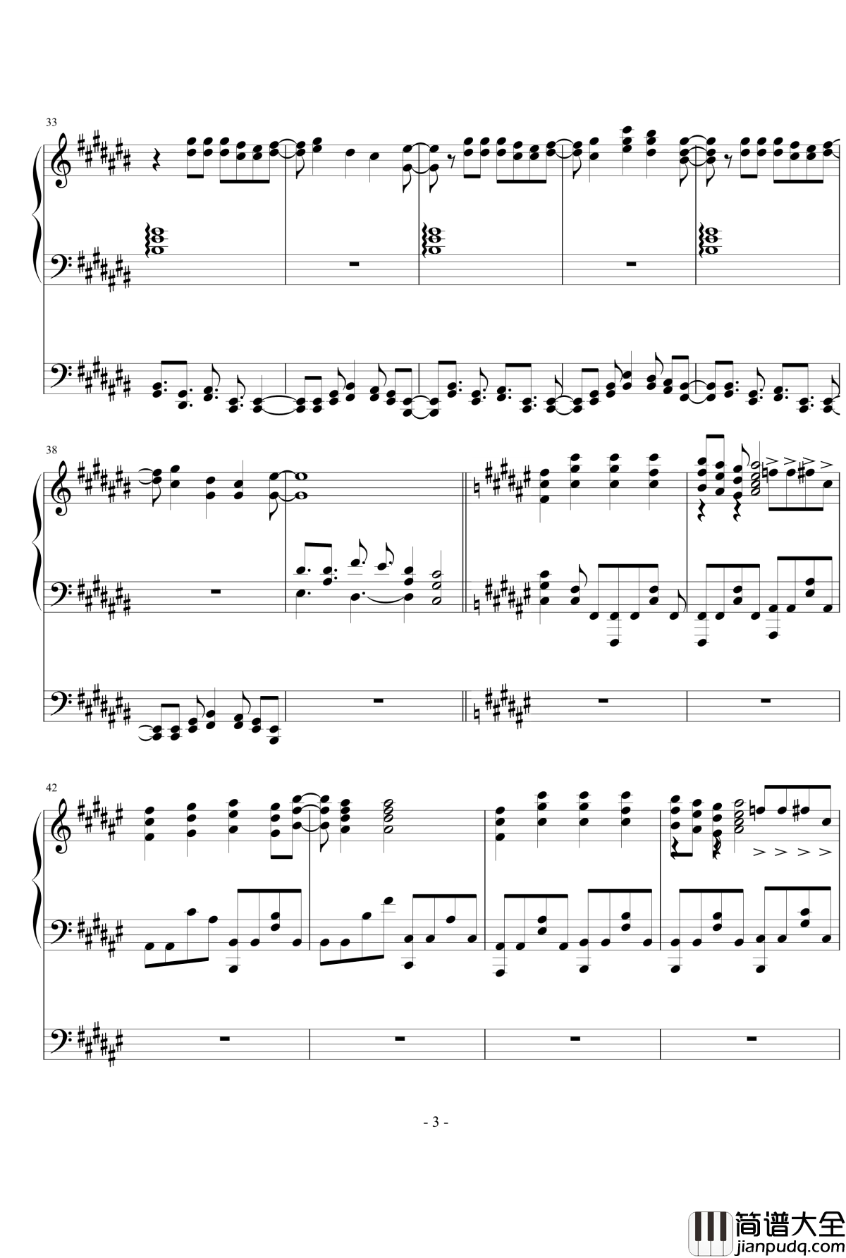 灼け落ちない翼钢琴谱_Charlotte__ed_麻枝准