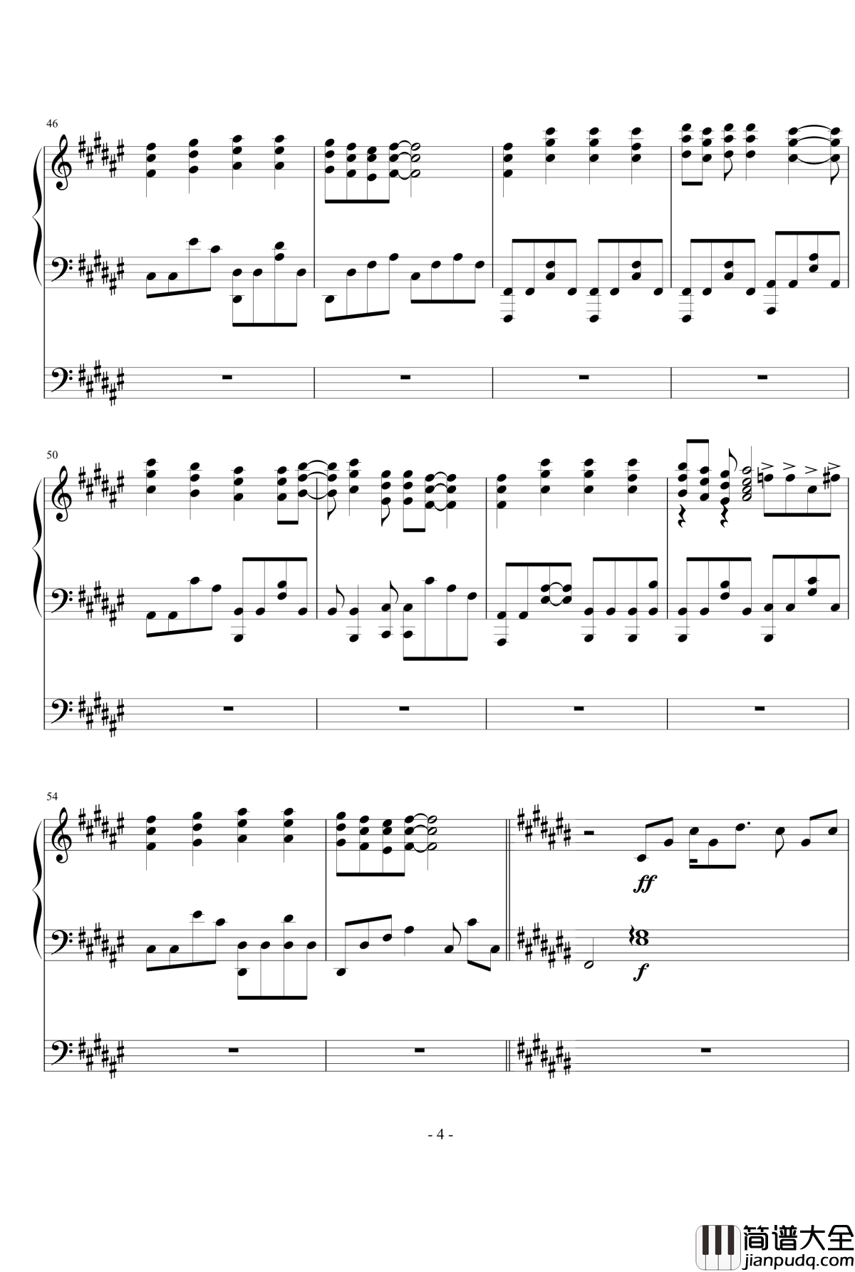 灼け落ちない翼钢琴谱_Charlotte__ed_麻枝准