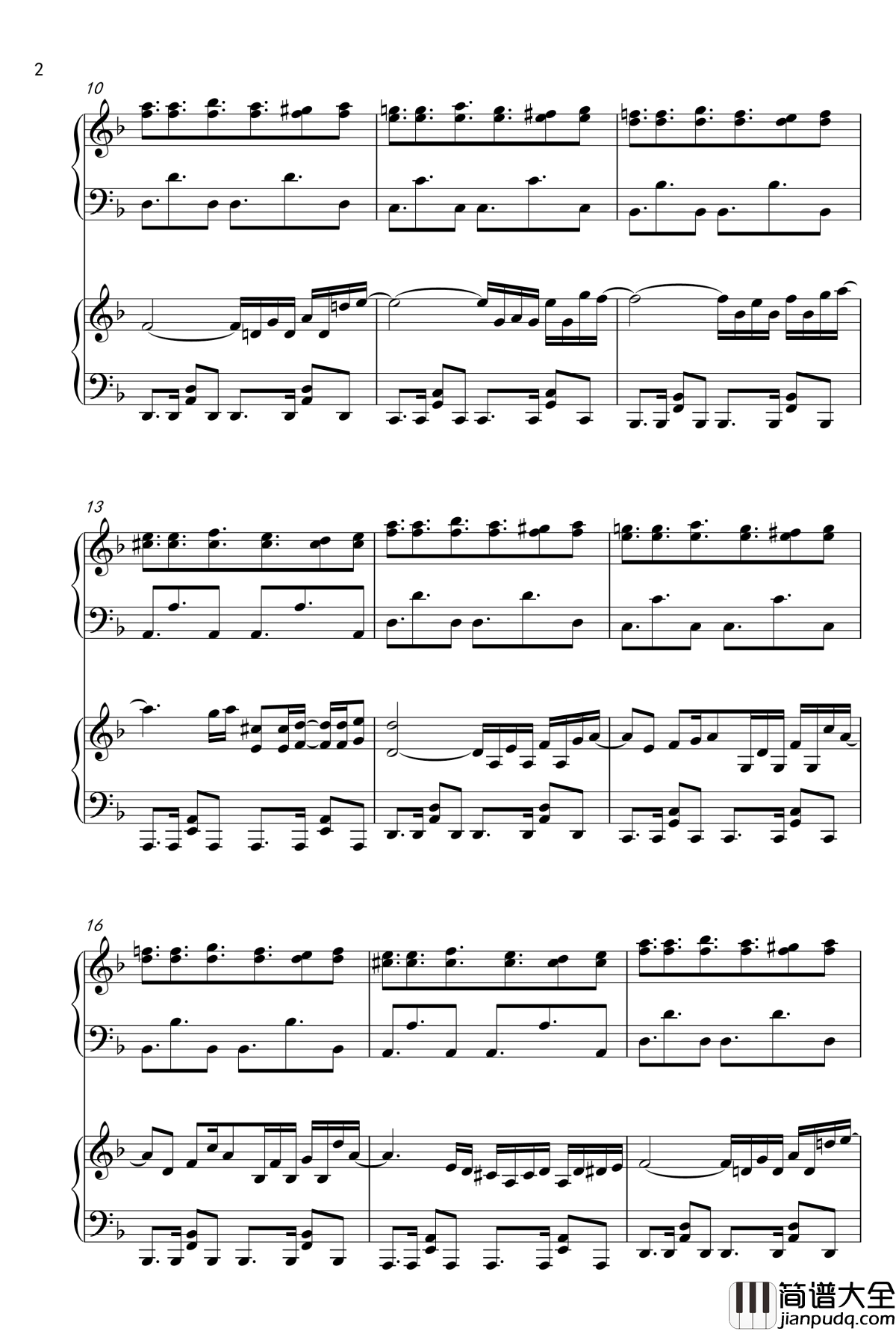 The_Grimoire_of_Alice钢琴谱541863_Touhou_Project