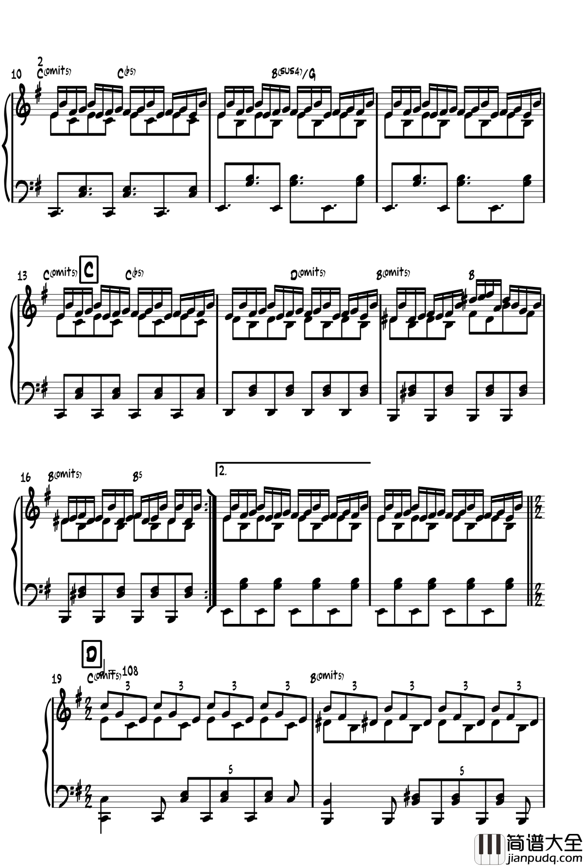 旅人1970钢琴谱_ヴォヤージュ１９７０_zun