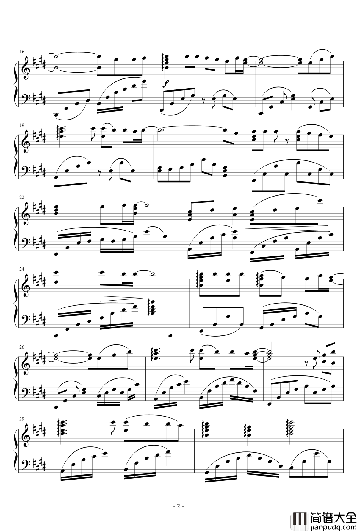 天空与心灵皆能雨过天晴钢琴谱_【Lovelive】Aqours~空も心も晴れるから