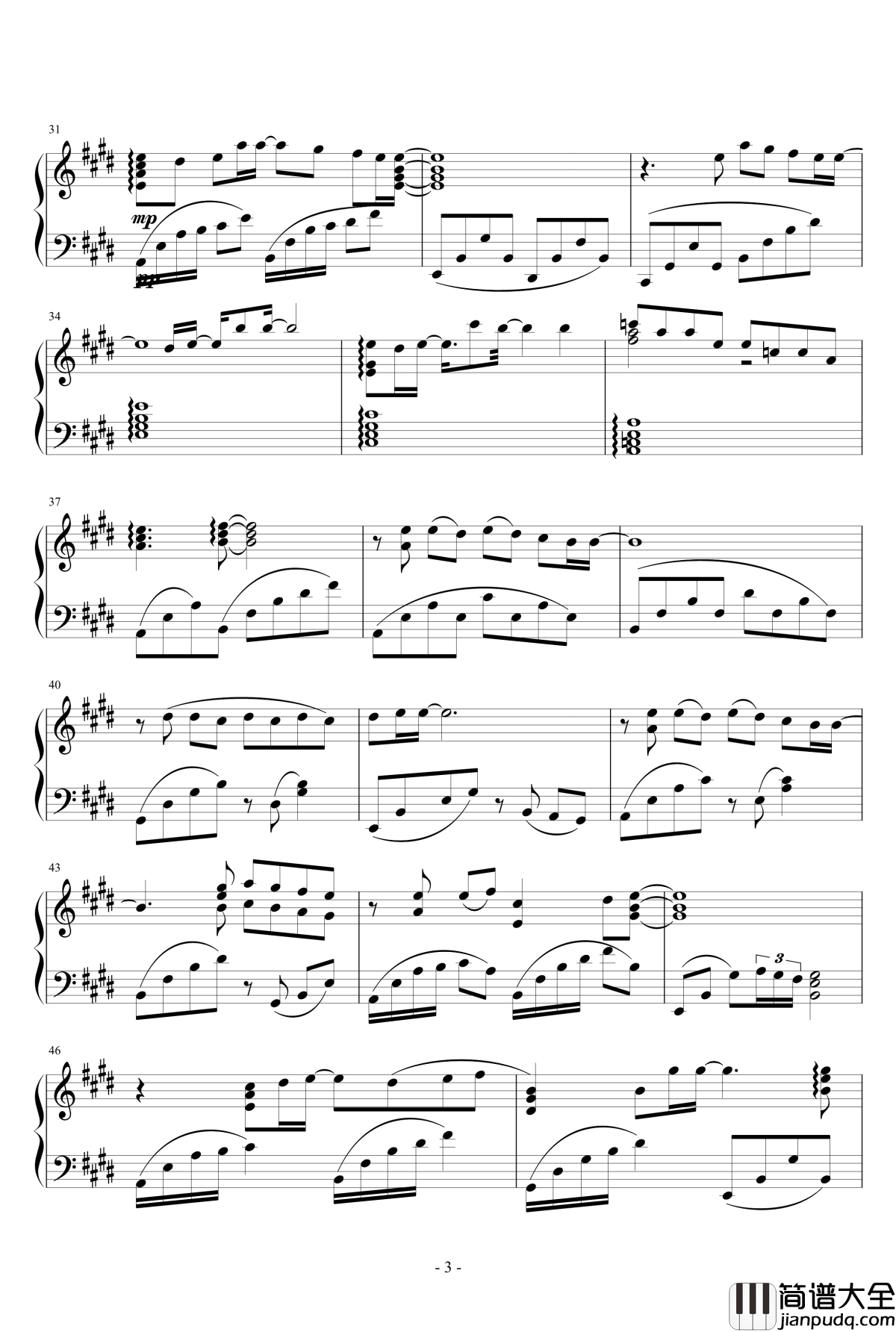 天空与心灵皆能雨过天晴钢琴谱_【Lovelive】Aqours~空も心も晴れるから