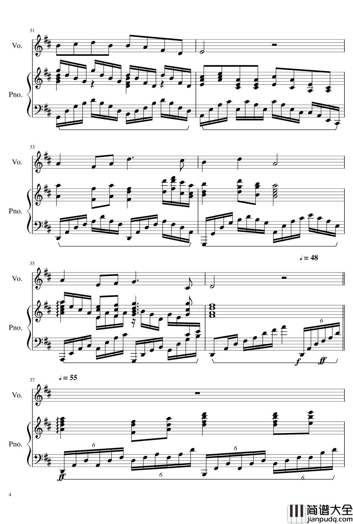 送别钢琴谱_唯美弹唱_李叔同