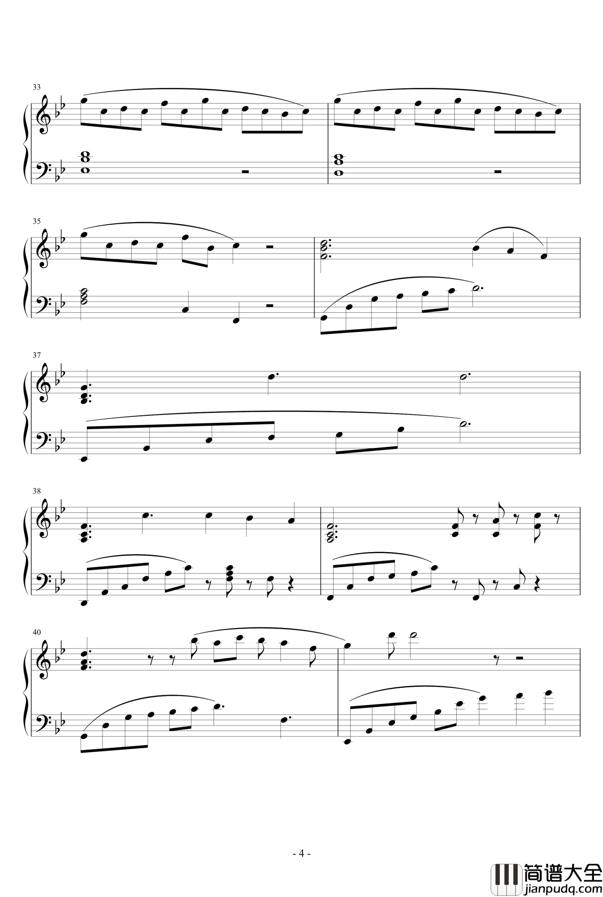 月之泪钢琴谱_尼尔机械纪元/尼尔1代