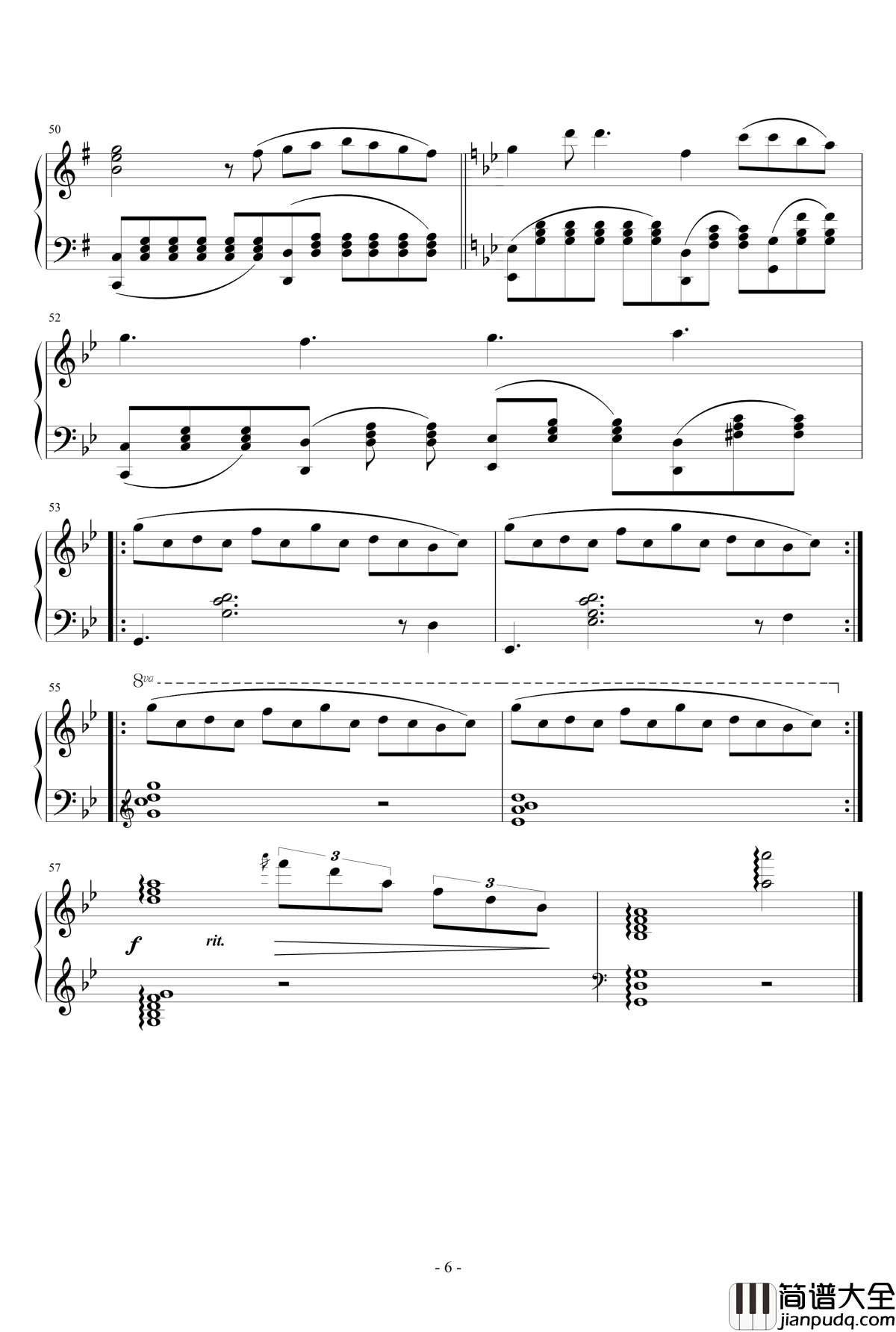 月之泪钢琴谱_尼尔机械纪元/尼尔1代