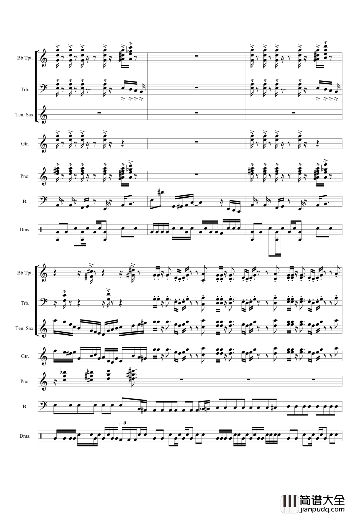 Melody2钢琴谱渐离魔音_wudildy