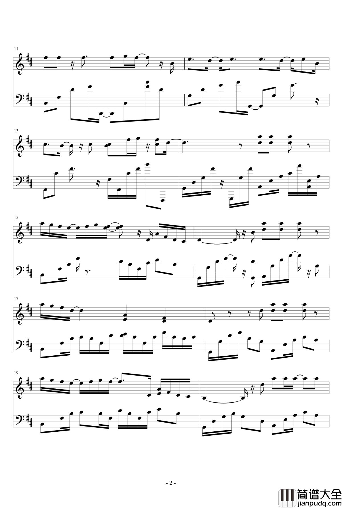 病名为爱钢琴谱_病名は愛だった_病名为爱