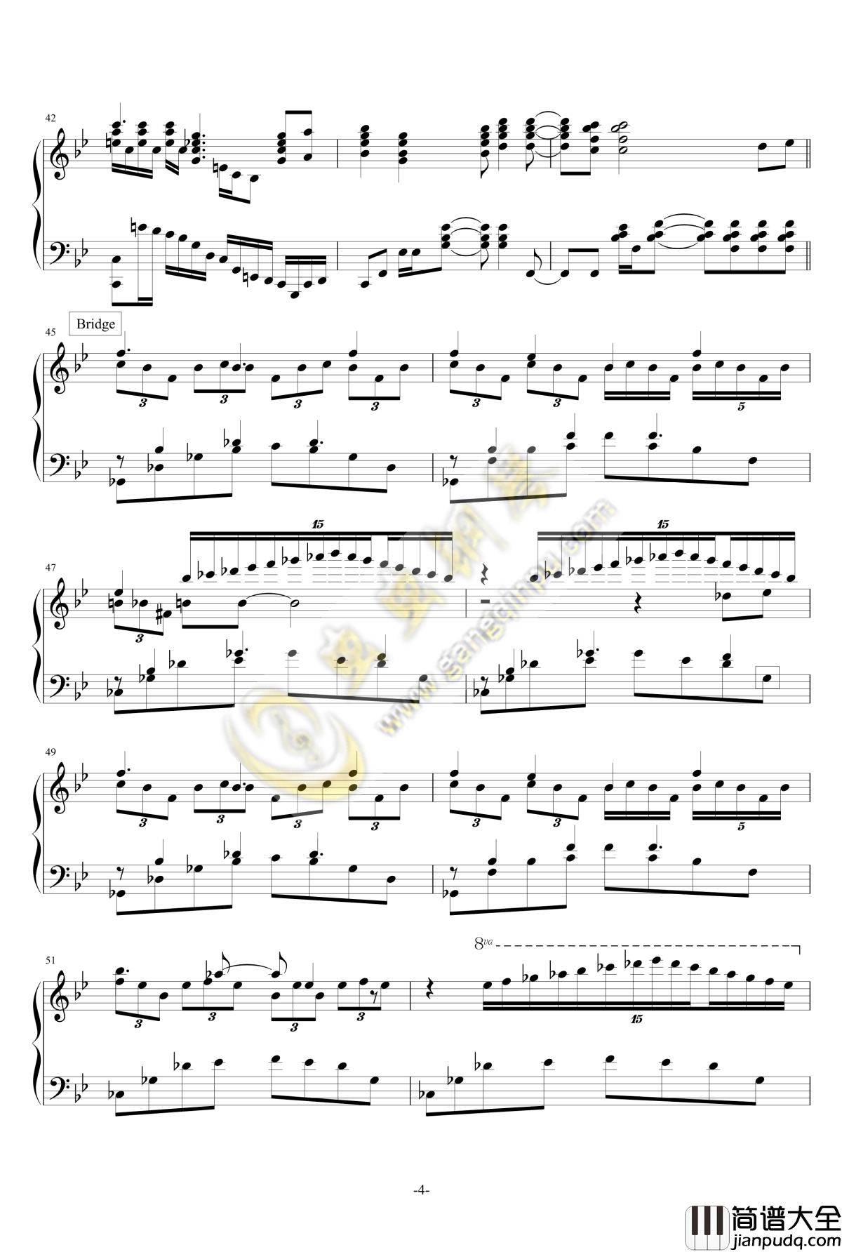 开始！开始！钢琴谱_任大湿_任天钦