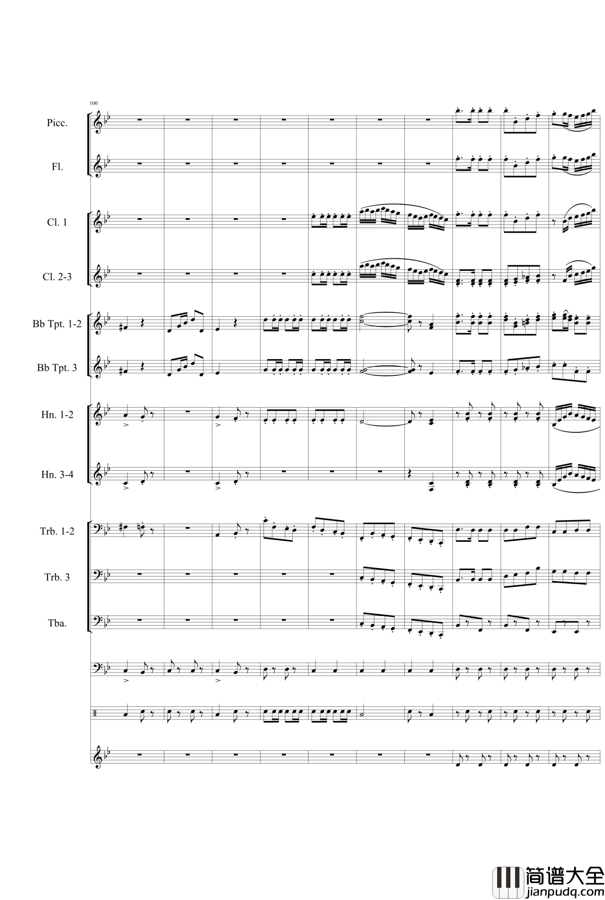 Fest_March钢琴谱_wudildy