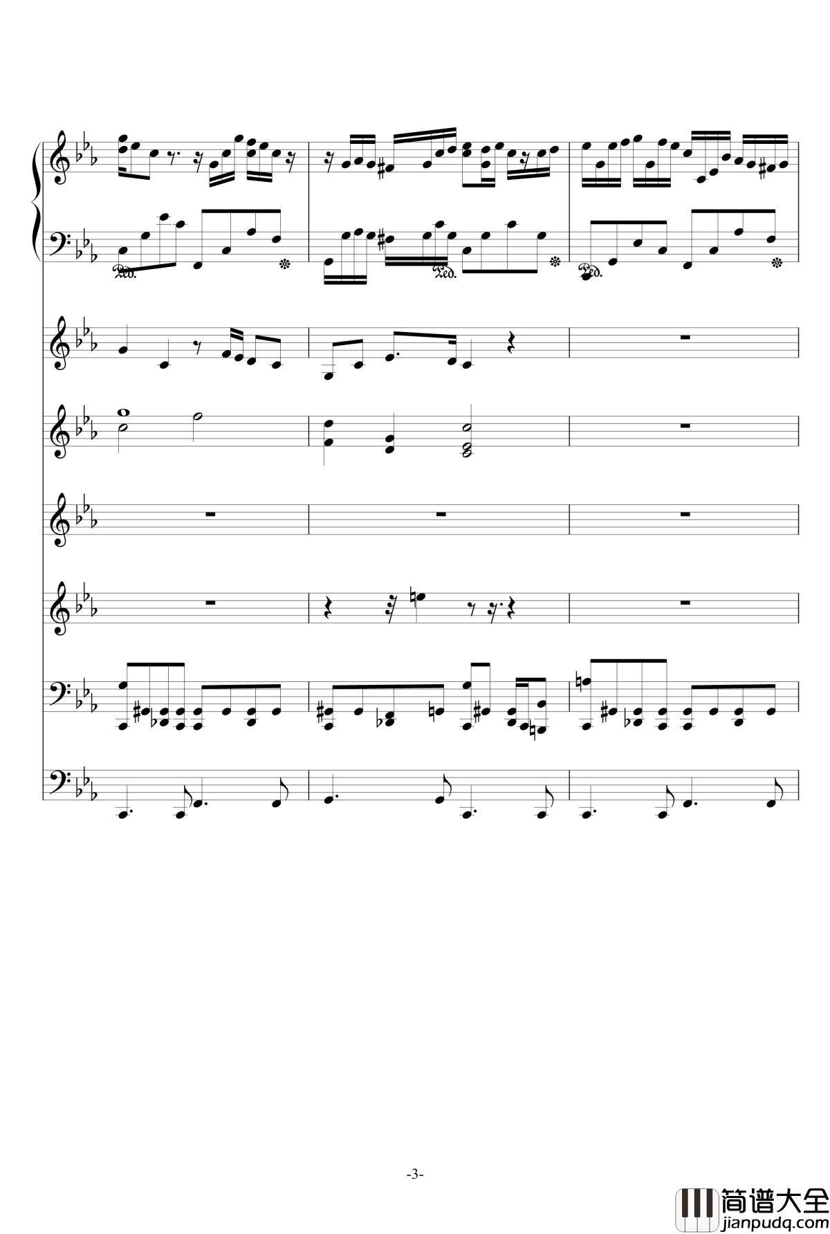 克罗地亚第六号狂想曲钢琴谱_ellocz