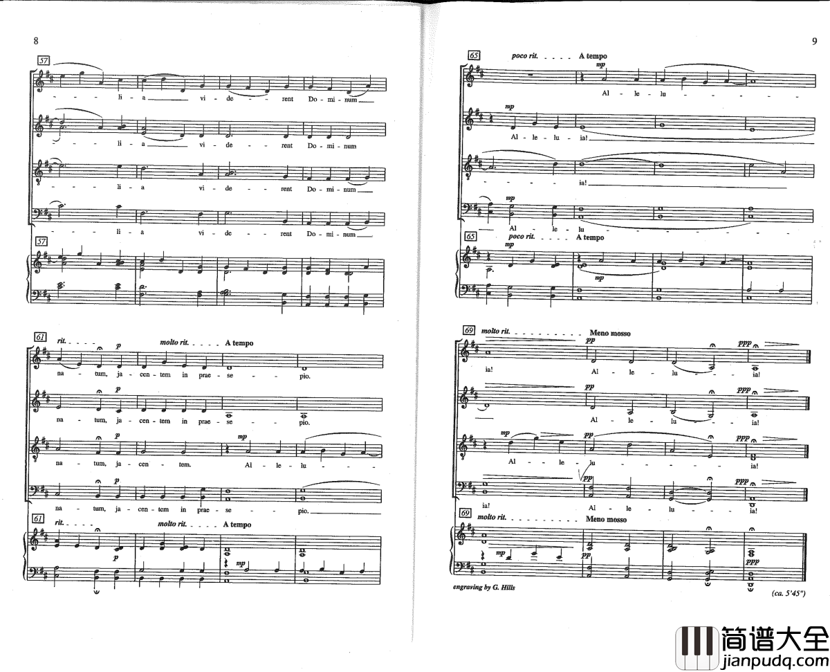 O_Magnum_Mysterium钢琴谱__Morten_Lauridsen