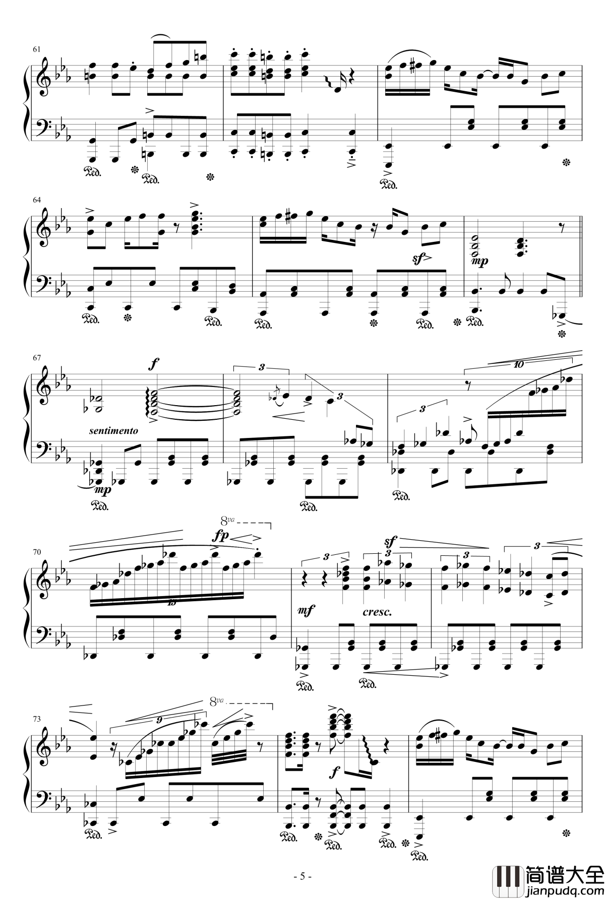 おジャ魔女カーニバル钢琴谱_触手猴