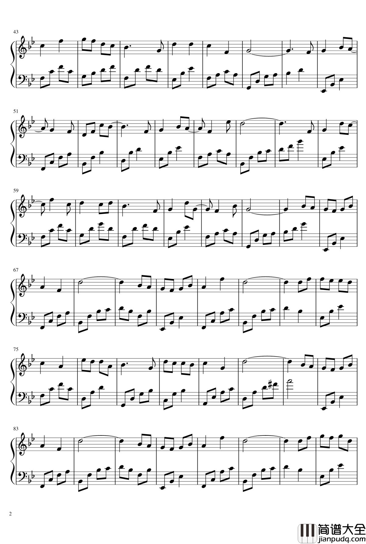 时间的消逝钢琴谱Time_Lapse_曲影