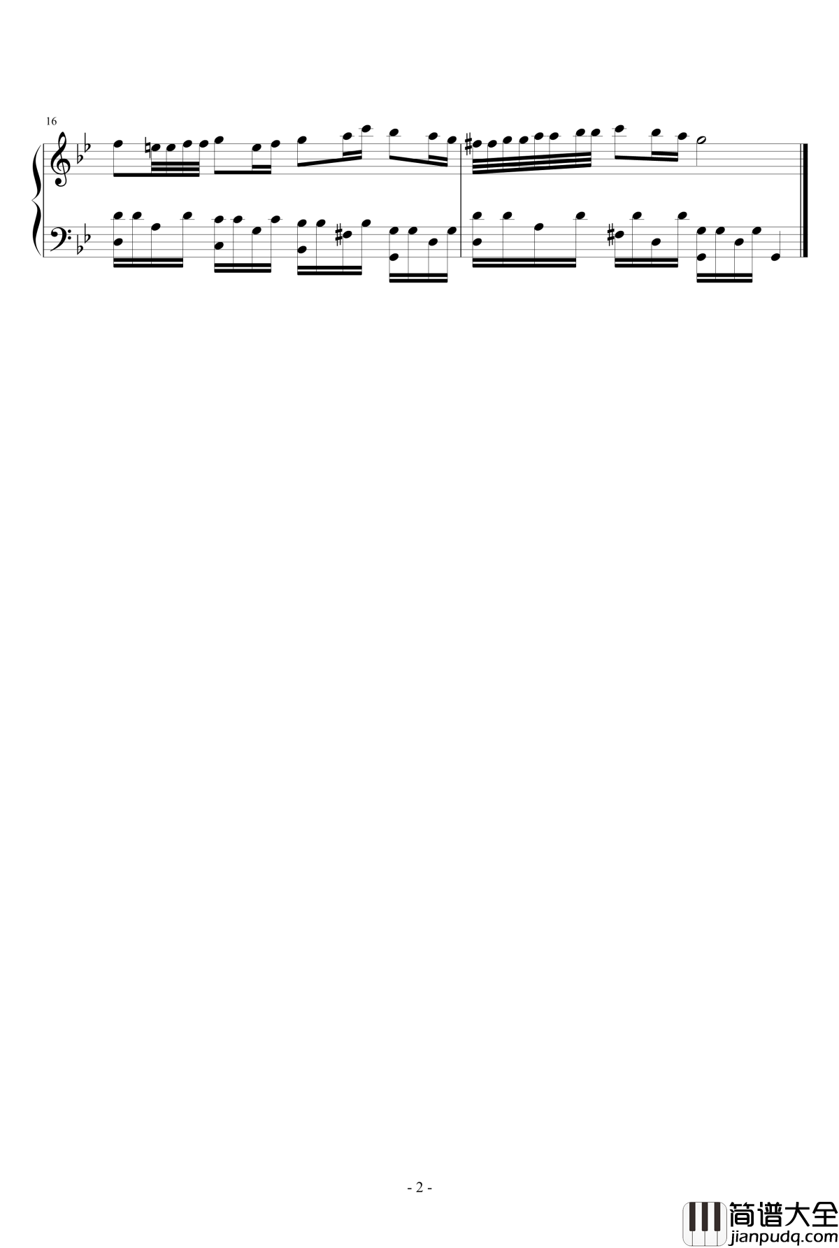 秋天的舞蹈钢琴谱_钢琴块2