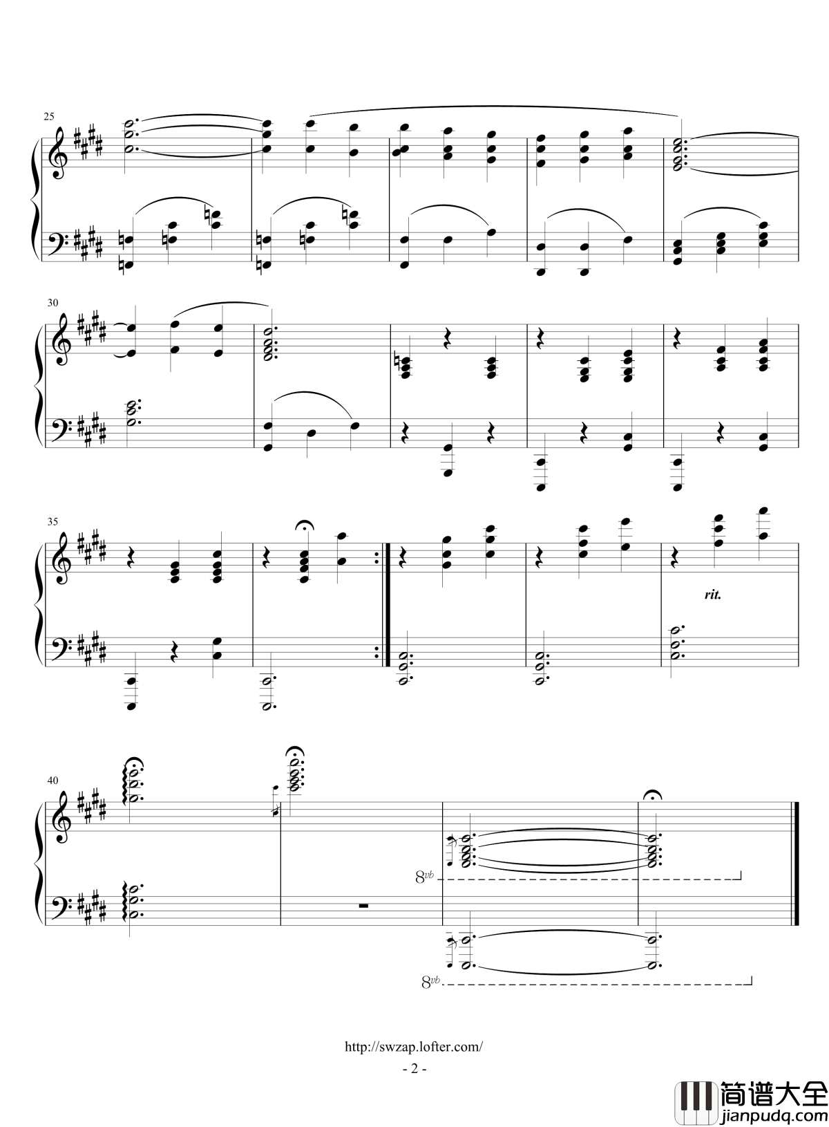 2004.7.2钢琴谱__Mr._Brain_第四话钢琴曲