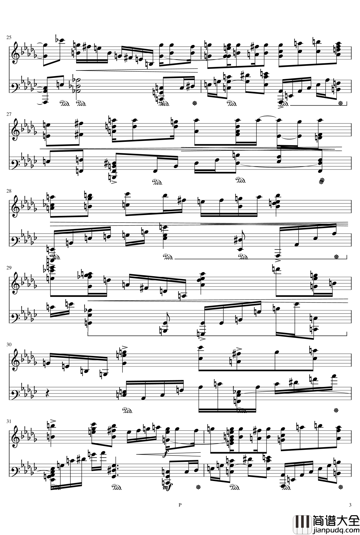 魔法使的新娘钢琴谱