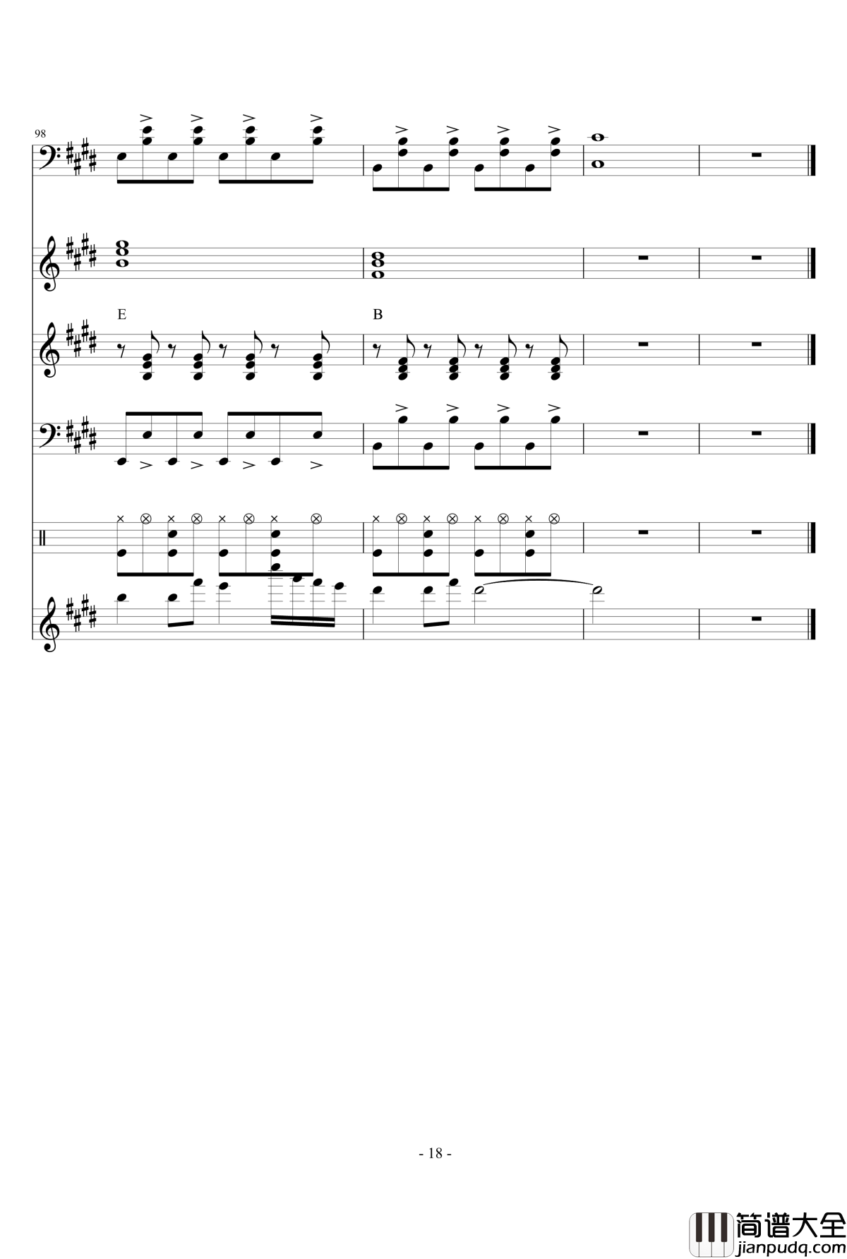 The_Spectre钢琴谱_原版乐队总谱_Alan_Walker