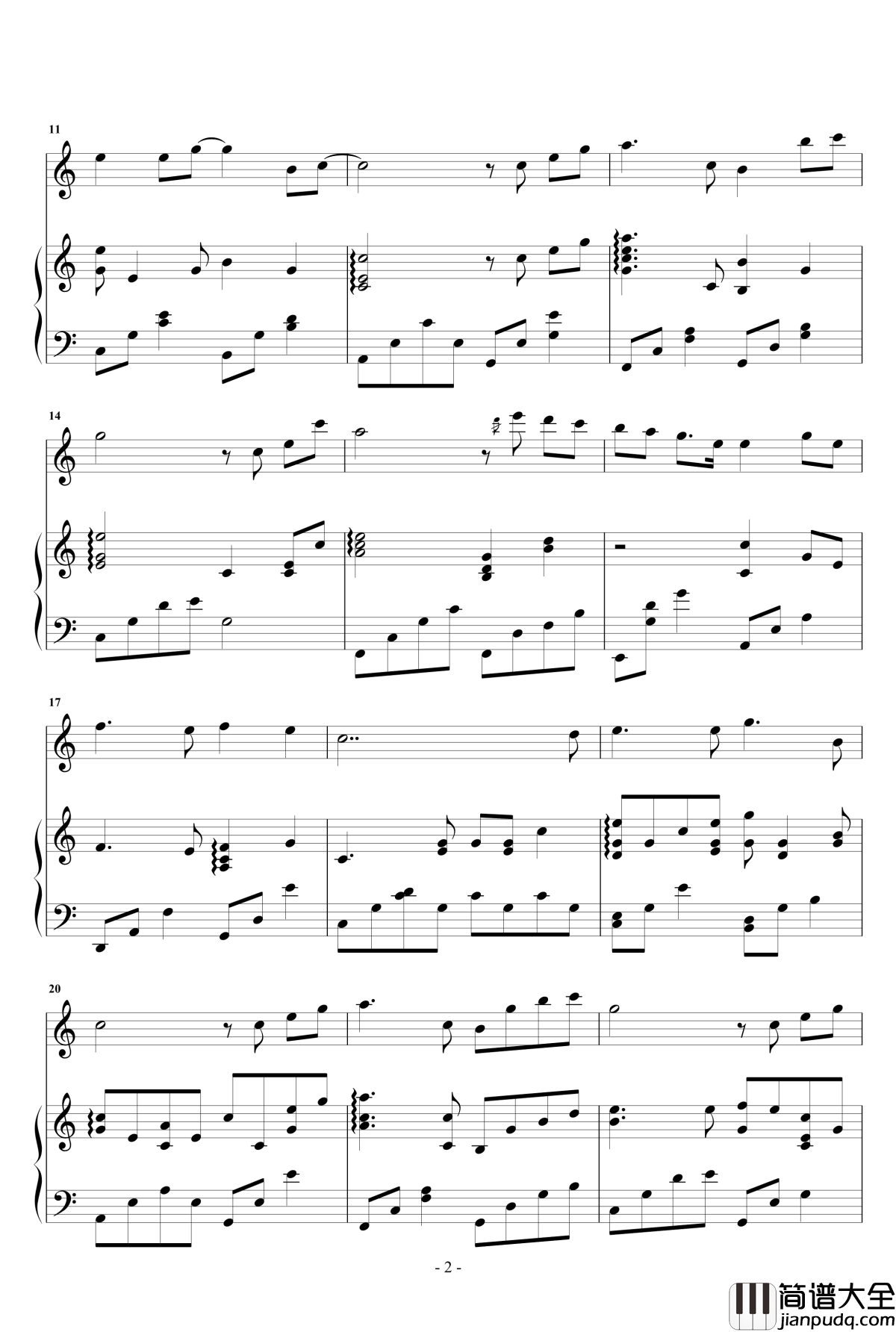 对你说晚安钢琴谱_夜的钢琴曲IV_石进