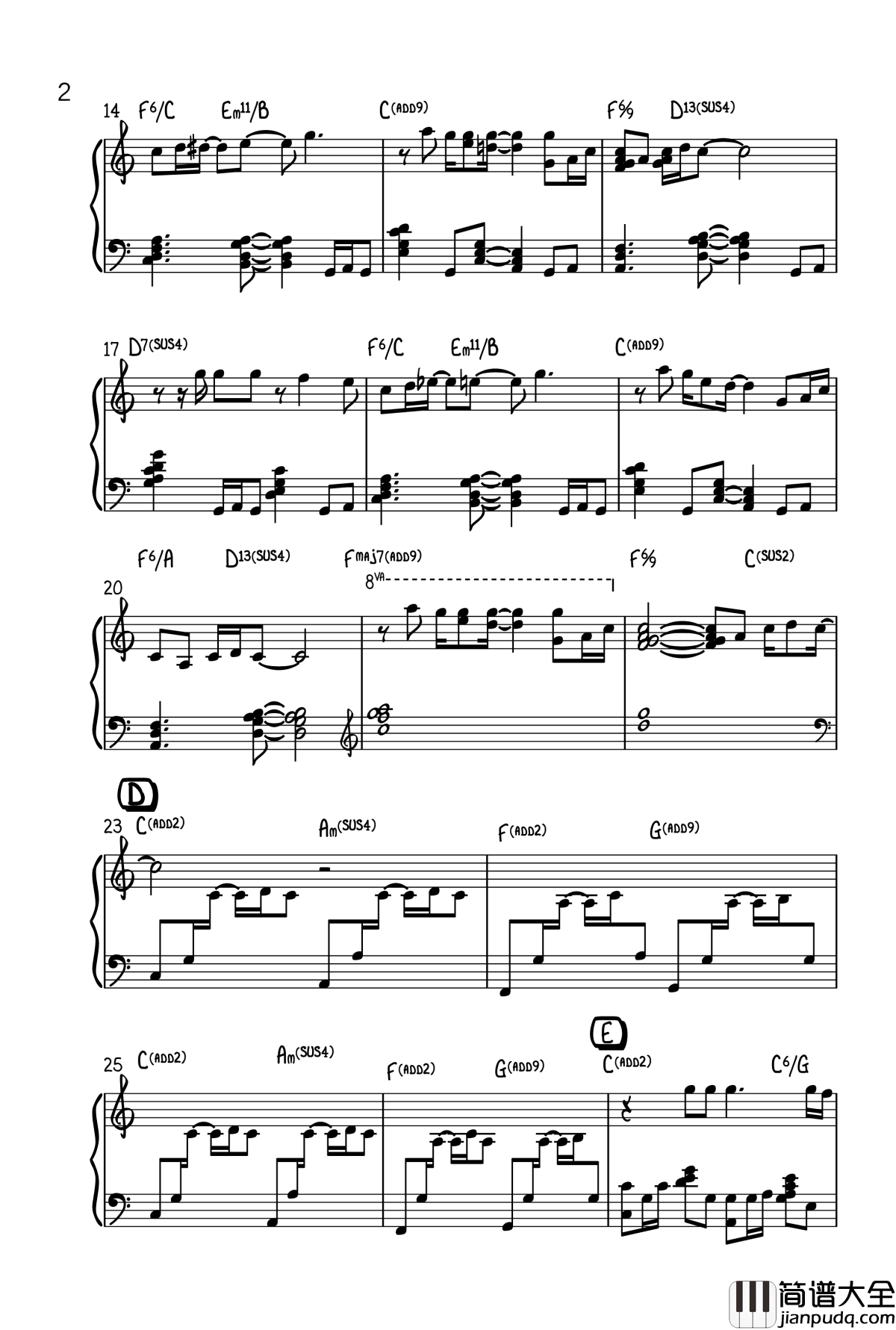 Your_Reality钢琴谱_Just_Monika