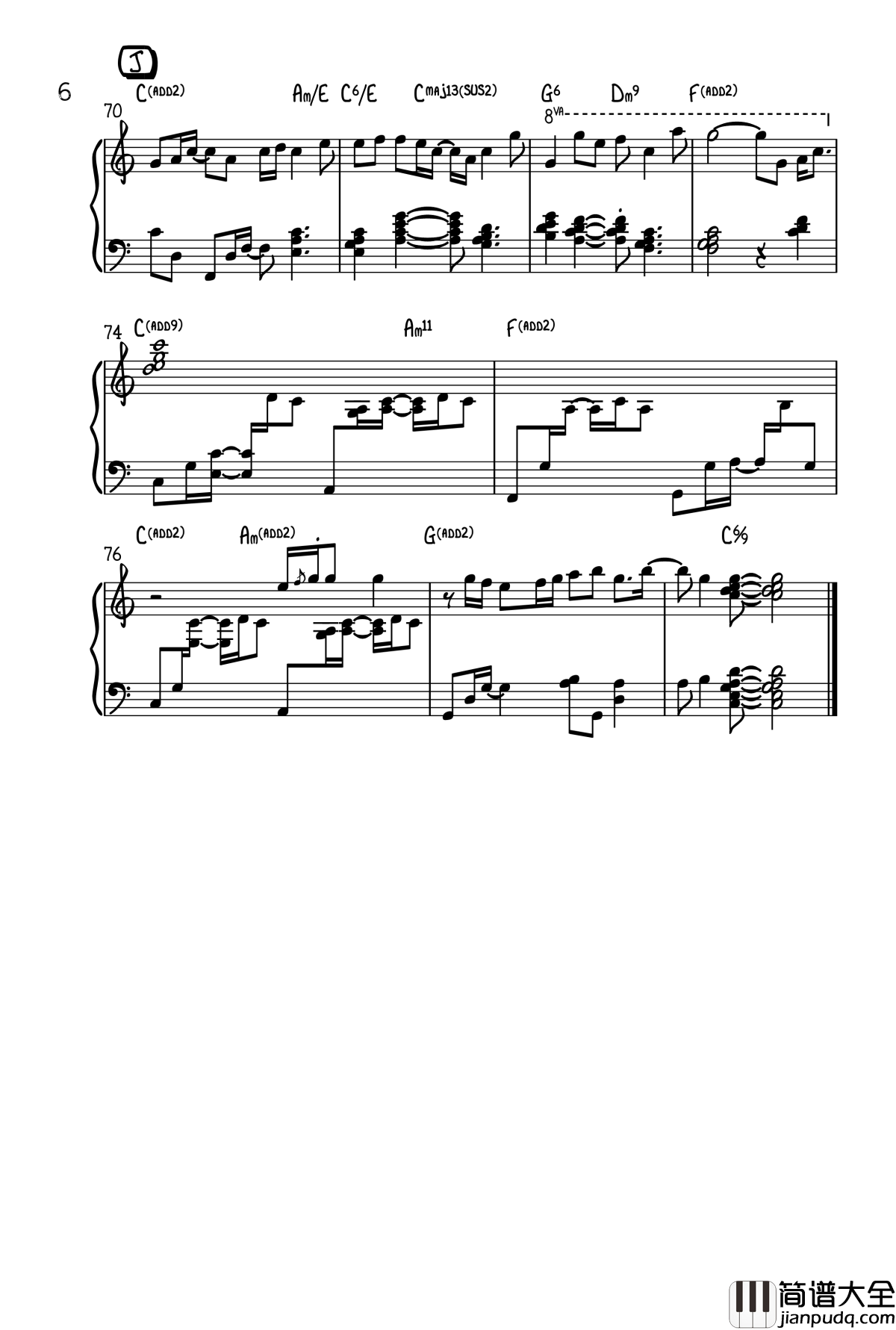 Your_Reality钢琴谱_Just_Monika