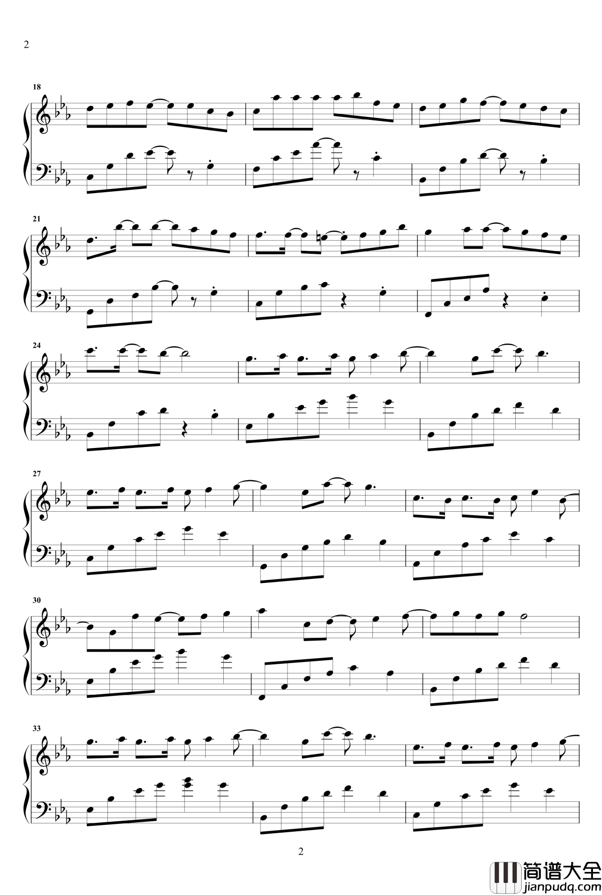 我多喜欢你,你会知道钢琴谱_活跃版_杨凯伊