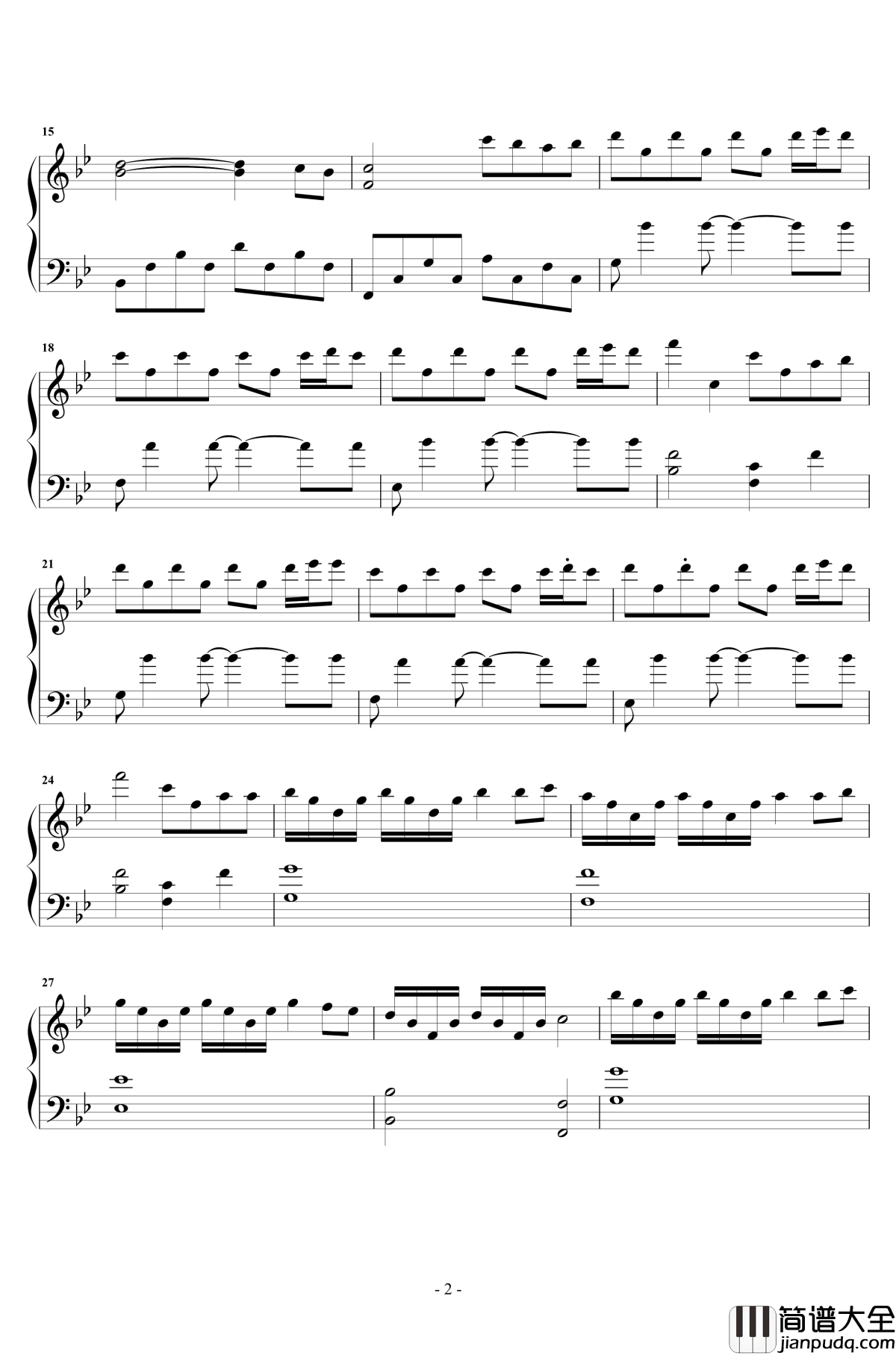 9420钢琴谱_麦小兜