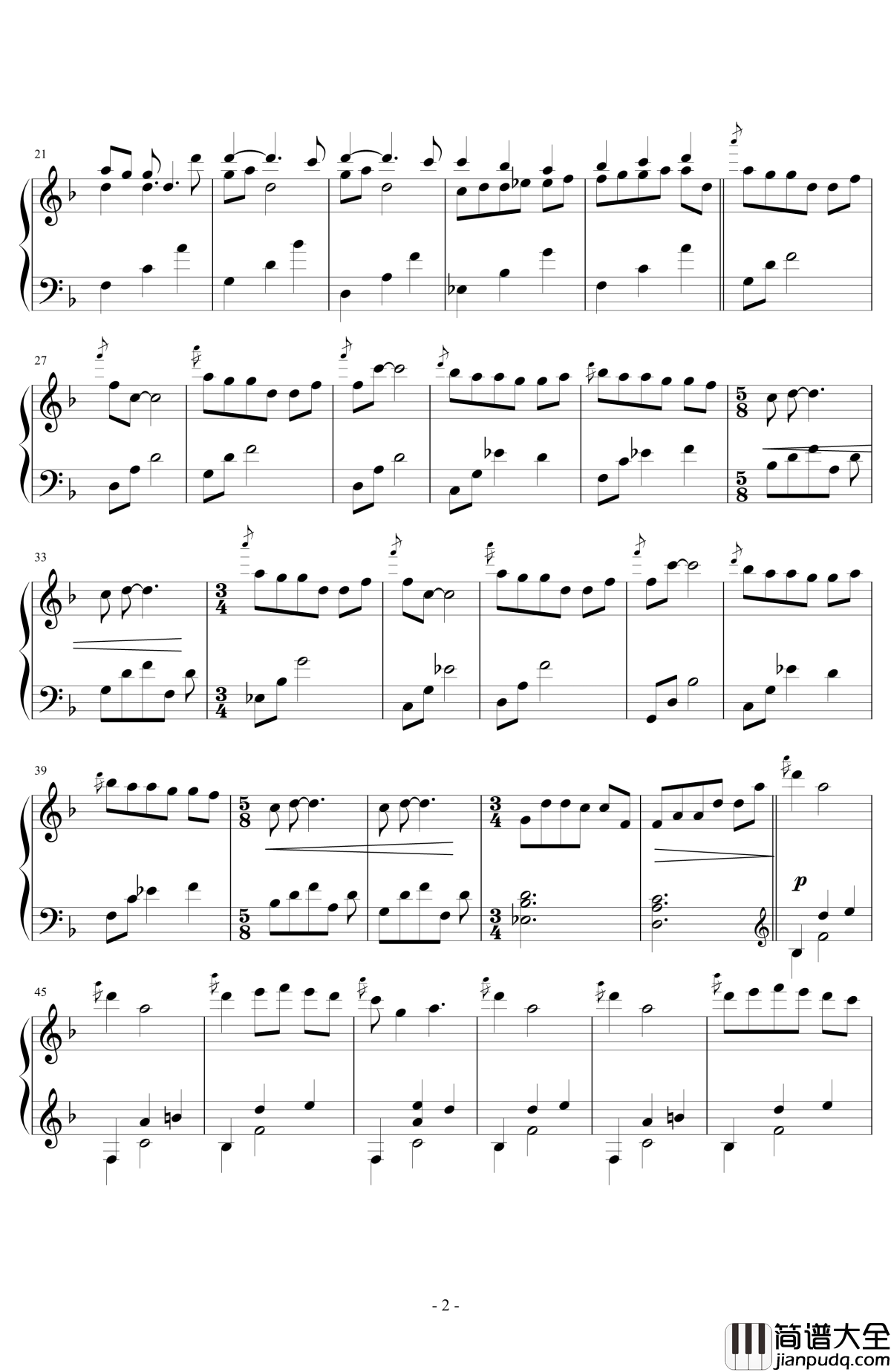 星降之夜的摇篮曲钢琴谱_吉松隆