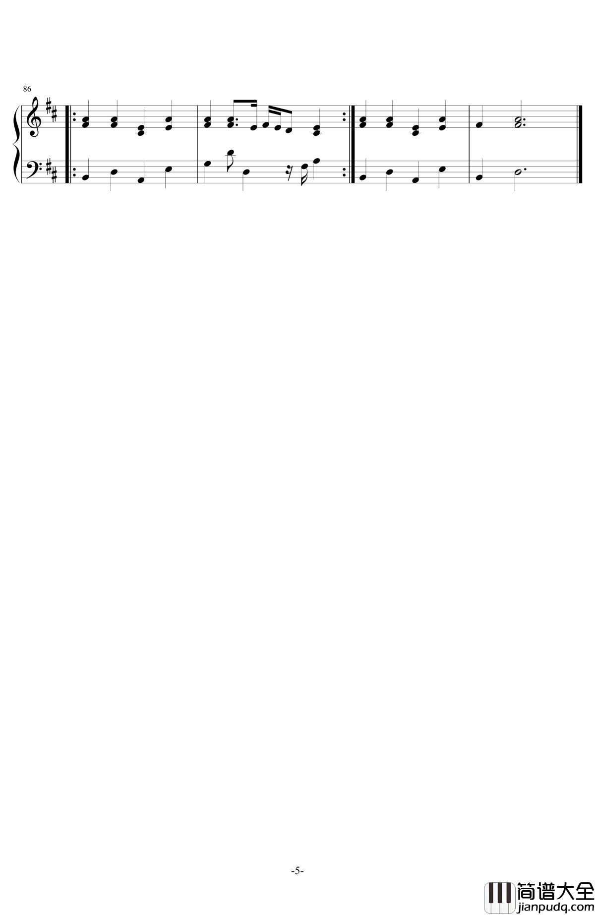 テロメアの产声钢琴谱_初音未来