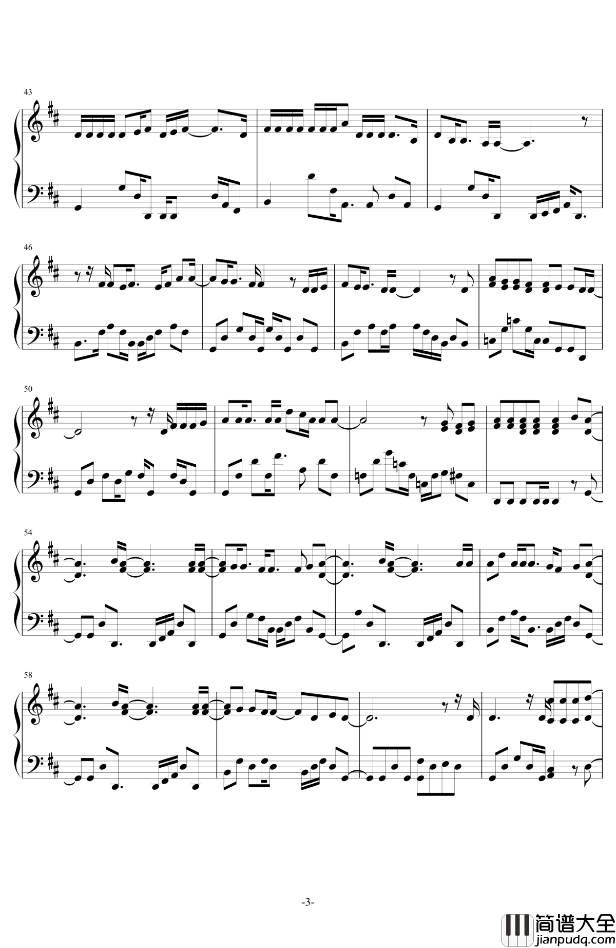 テロメアの产声钢琴谱_初音未来