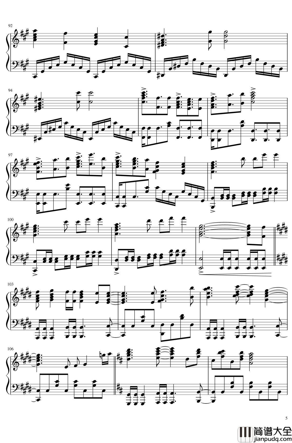 There_is_a_Reason_电影版_ED钢琴谱_游戏人生:_零_游戏人生