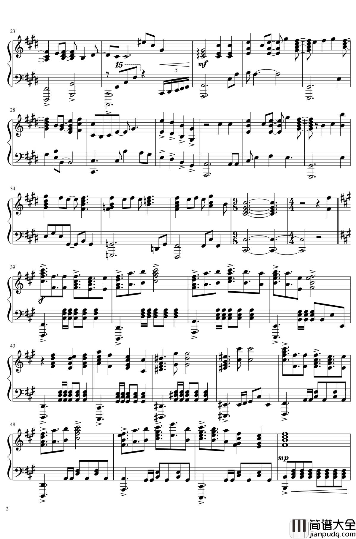 There_is_a_Reason_电影版_ED钢琴谱_游戏人生:_零_游戏人生