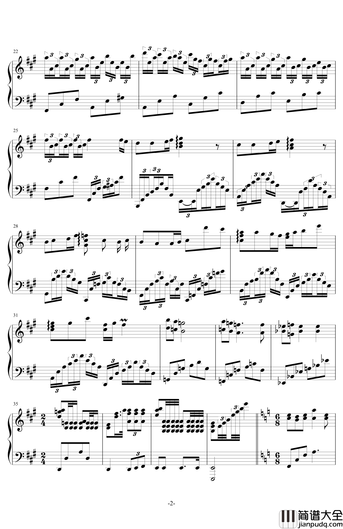 Pure_White钢琴谱_V.K克